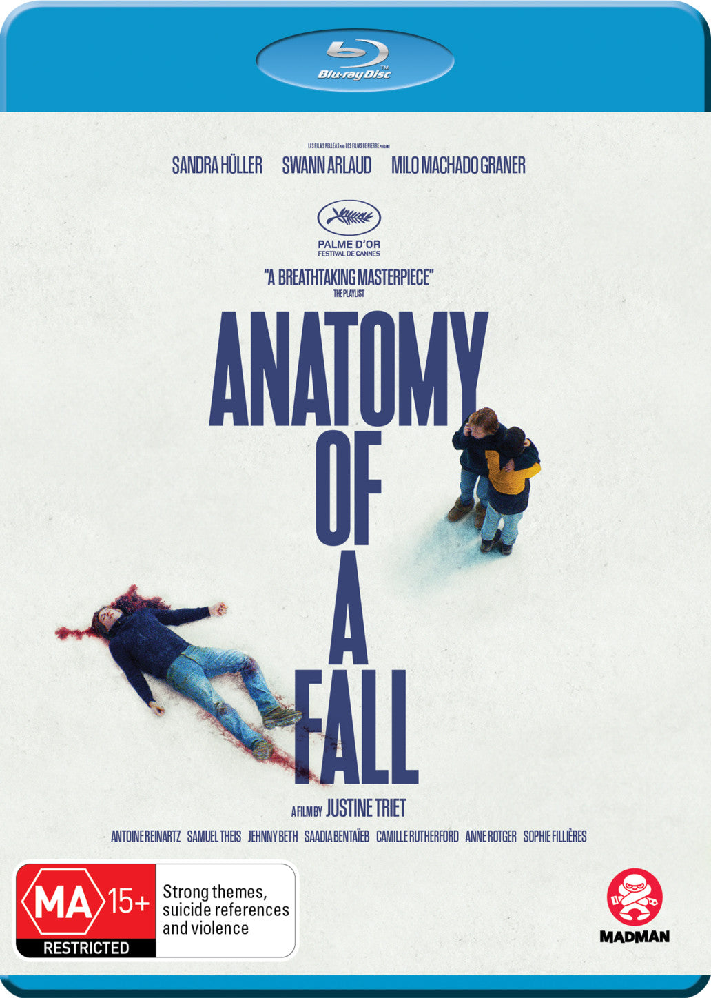 ANATOMY OF A FALL Blu Ray Madman