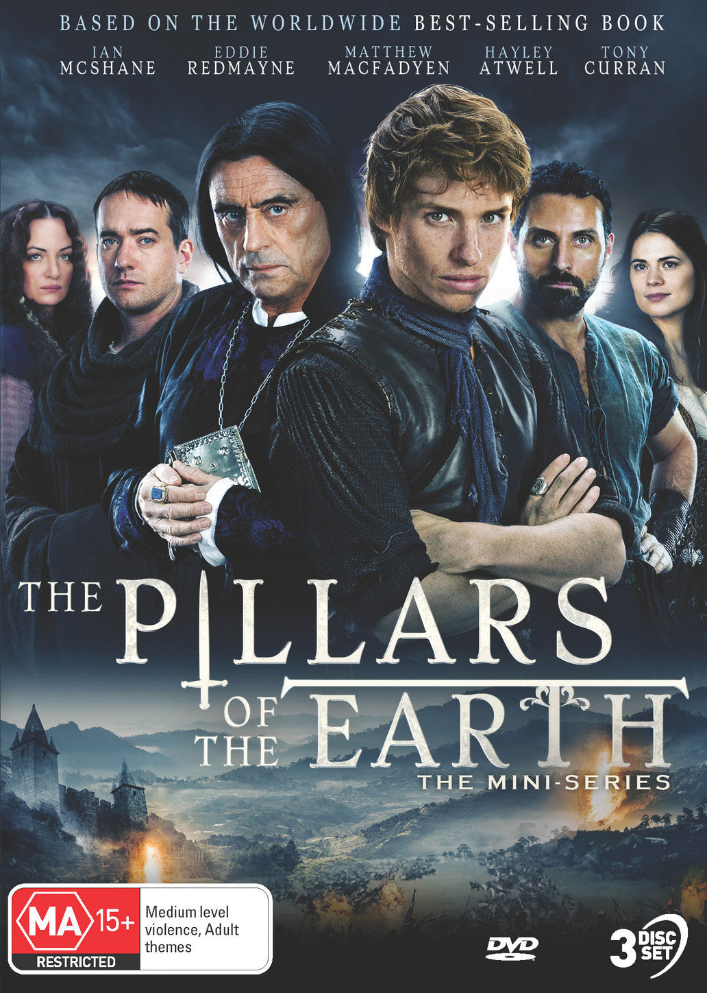 THE PILLARS OF THE EARTH: THE MINI-SERIES - DVD