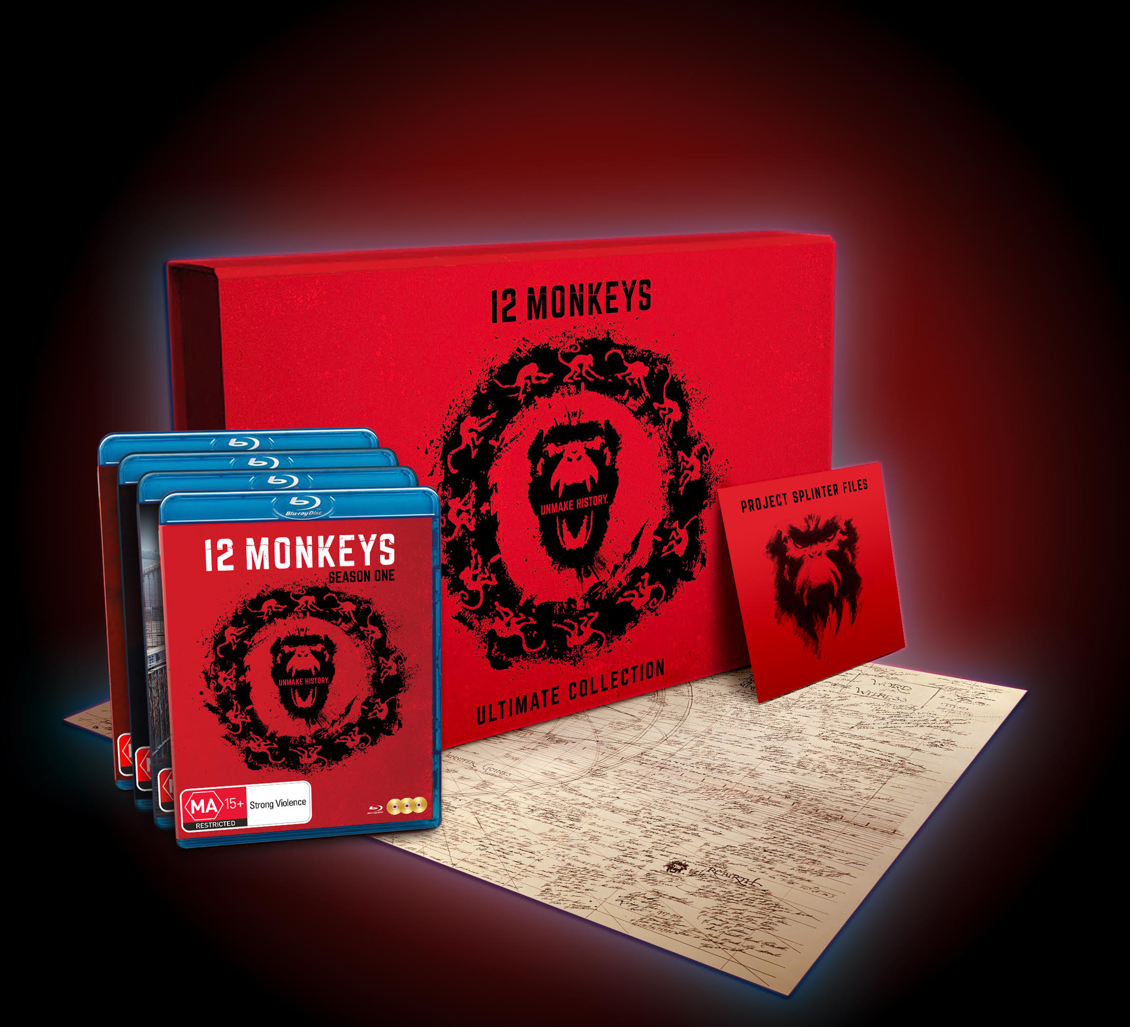 THE COMPLETE 12 MONKEYS - SUPER DELUXE EDITION BLU RAY – Madman