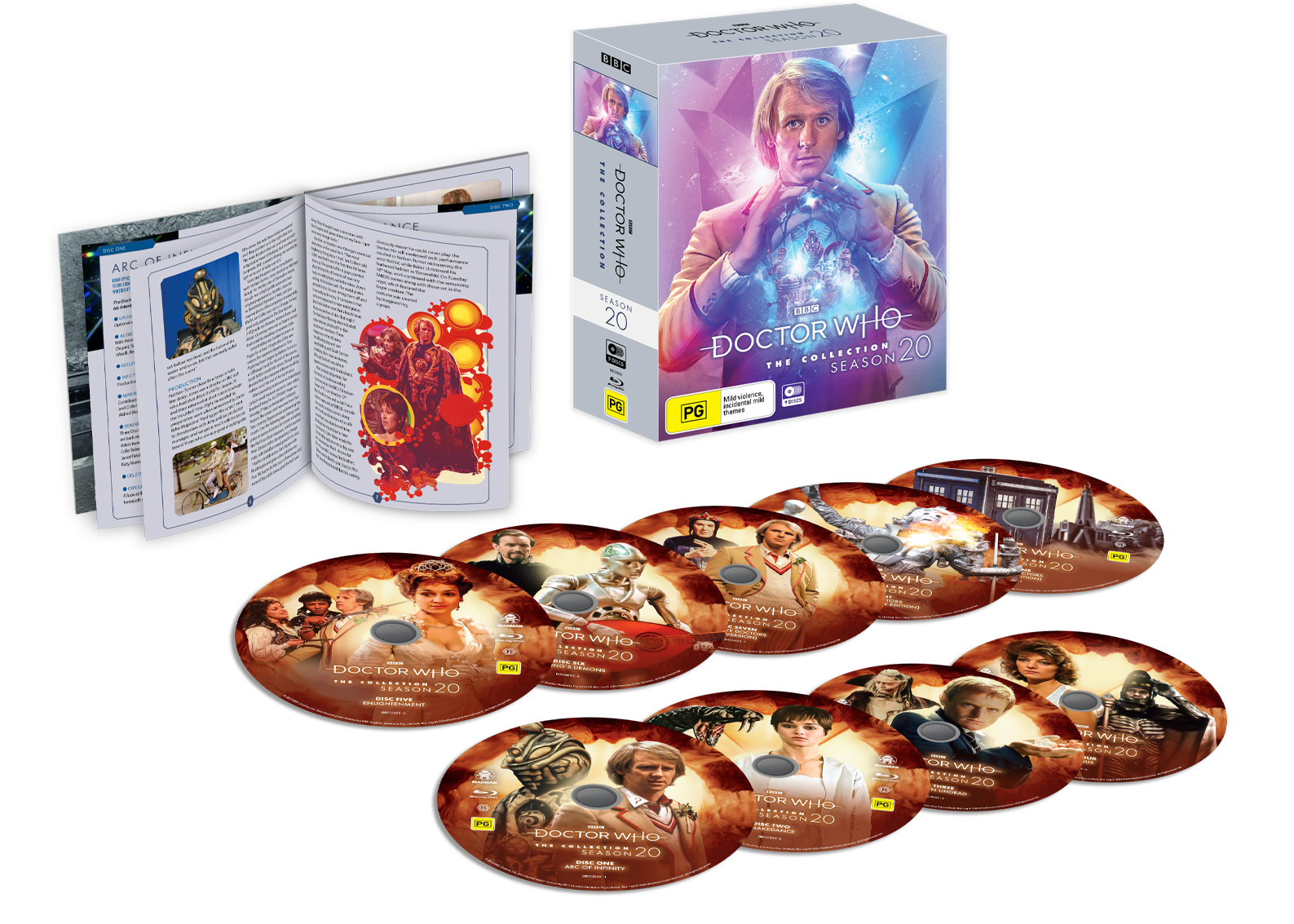 DOCTOR WHO: THE COLLECTION SEASON 20 LIMITED PACKAGING