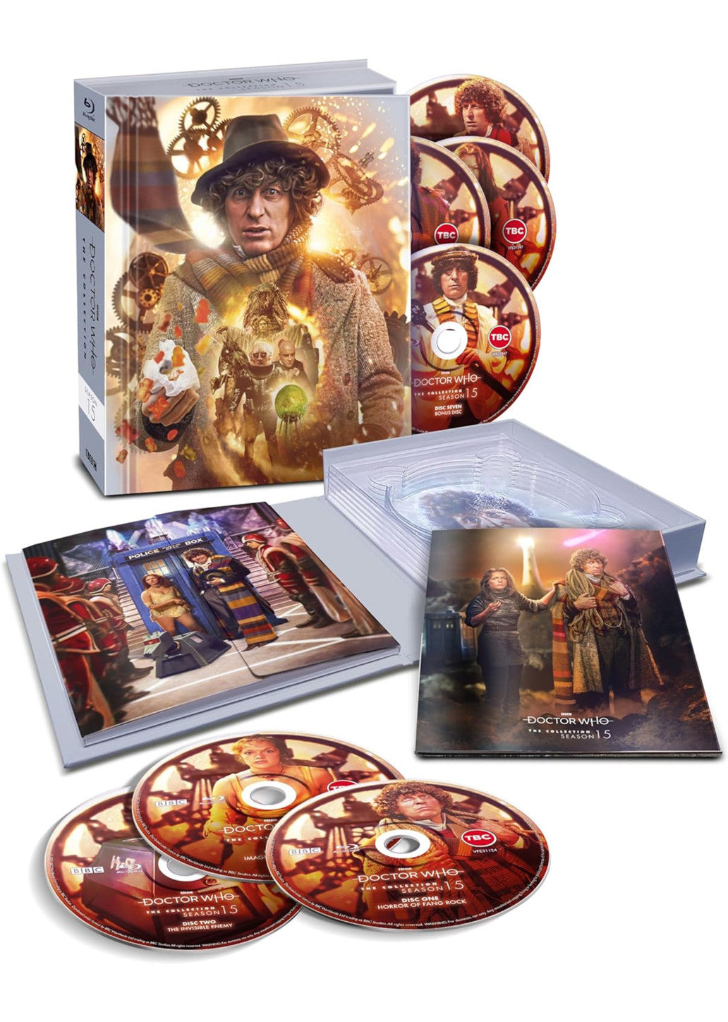DOCTOR WHO: THE COLLECTION SEASON 15 (LIMITED EDITION BLU-RAY)