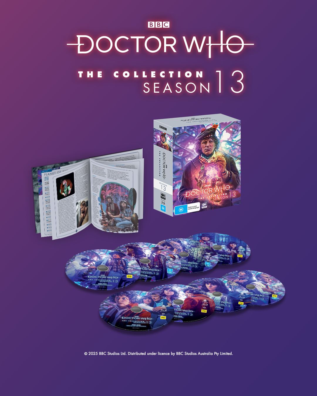 DOCTOR WHO: THE COLLECTION SEASON 13 (BLU-RAY) (LIMITED EDITION PACKAGING)