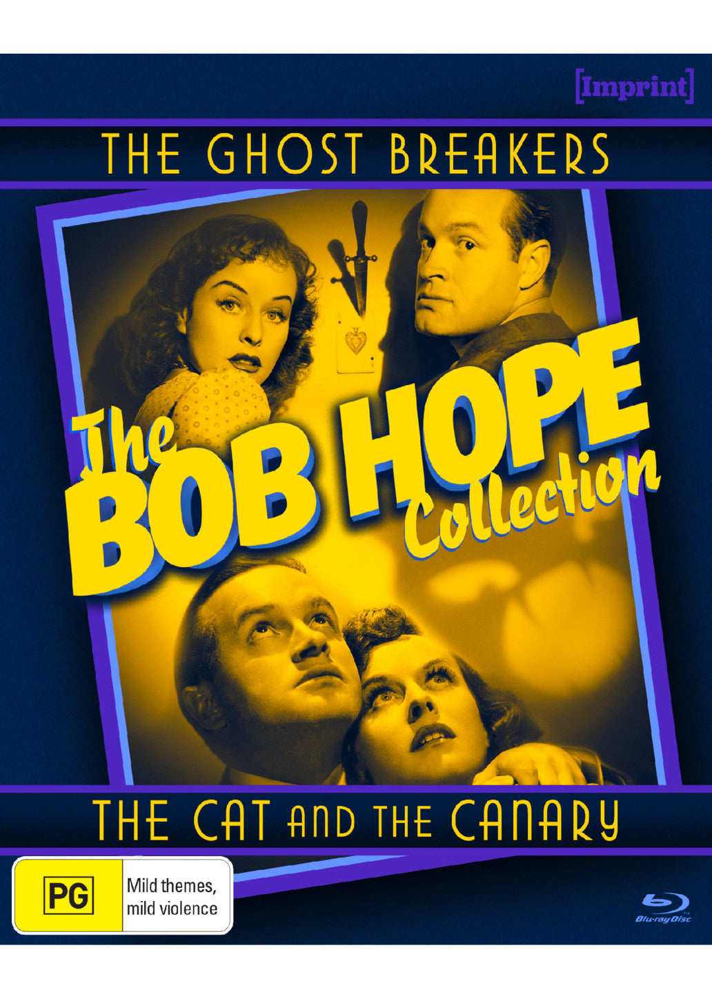 THE BOB HOPE COLLECTION: THE CAT & THE CANARY / THE GHOST BREAKERS (IMPRINT COLLECTION # 16 & 17) BLU RAY