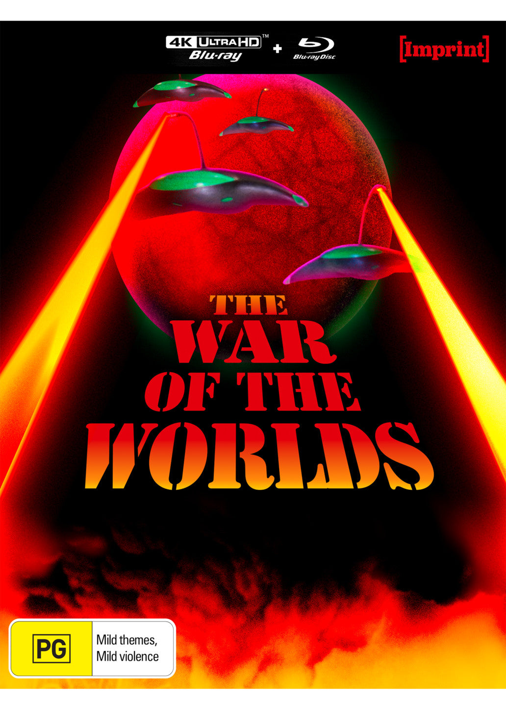 THE WAR OF THE WORLDS: COLLECTOR'S LIMITED EDITION - 3D LENTICULAR + STEELBOOK (4K + BLU-RAY)