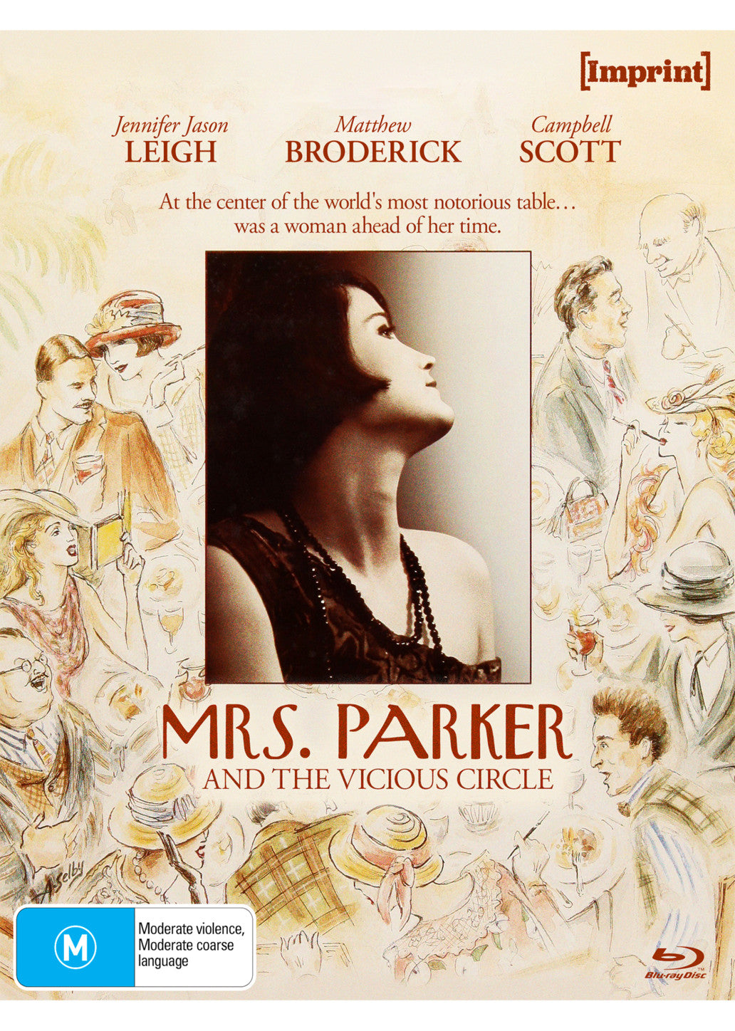 MRS. PARKER AND THE VICIOUS CIRCLE (IMPRINT COLLECTION #247) BLU RAY