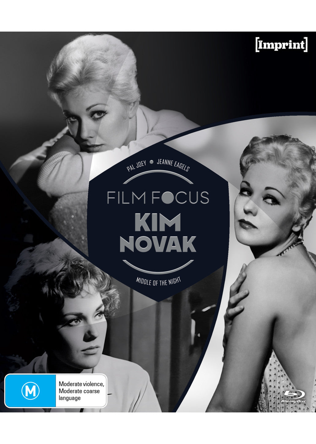 FILM FOCUS: KIM NOVAK (IMPRINT COLLECTION #310 - #312) - BLU-RAY