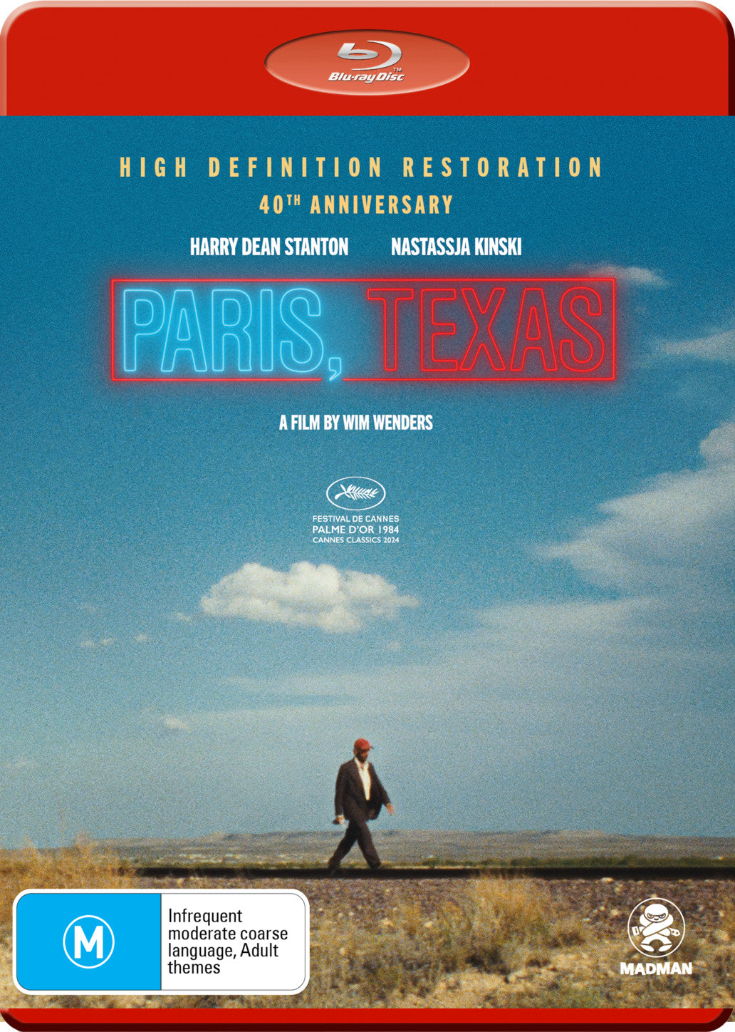 PARIS, TEXAS – 40th ANNIVERSARY SPECIAL EDITION (BLU-RAY + 52 PAGE BOOKLET + SLIPCASE + ART CARDS)