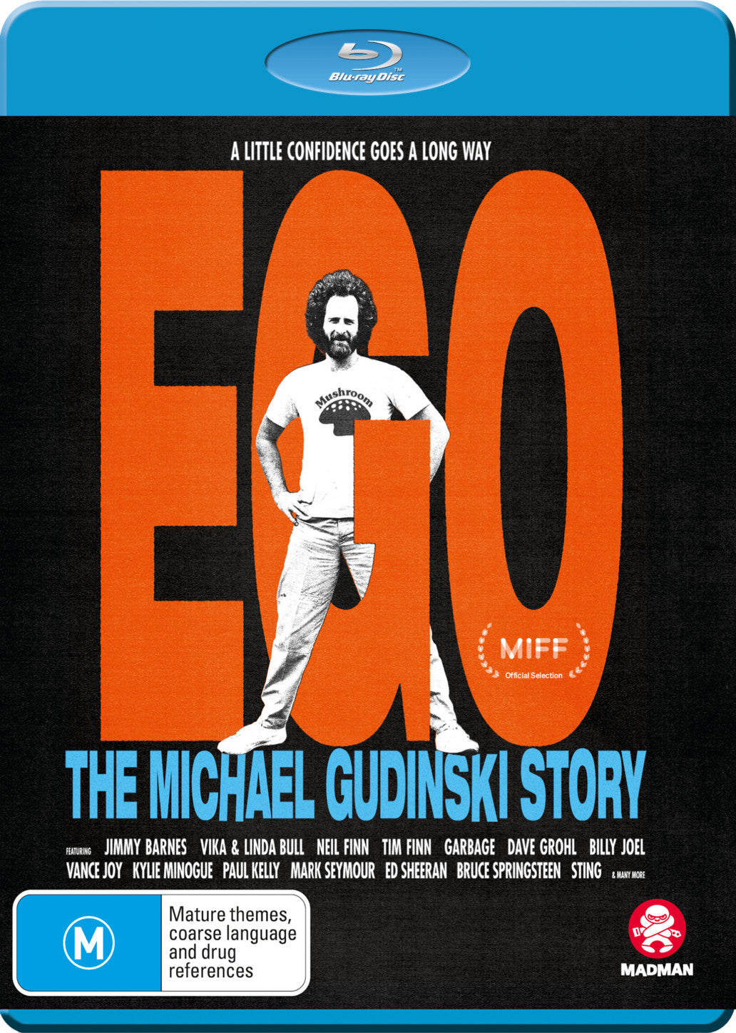EGO: THE MICHAEL GUDINSKI STORY (BLU-RAY)
