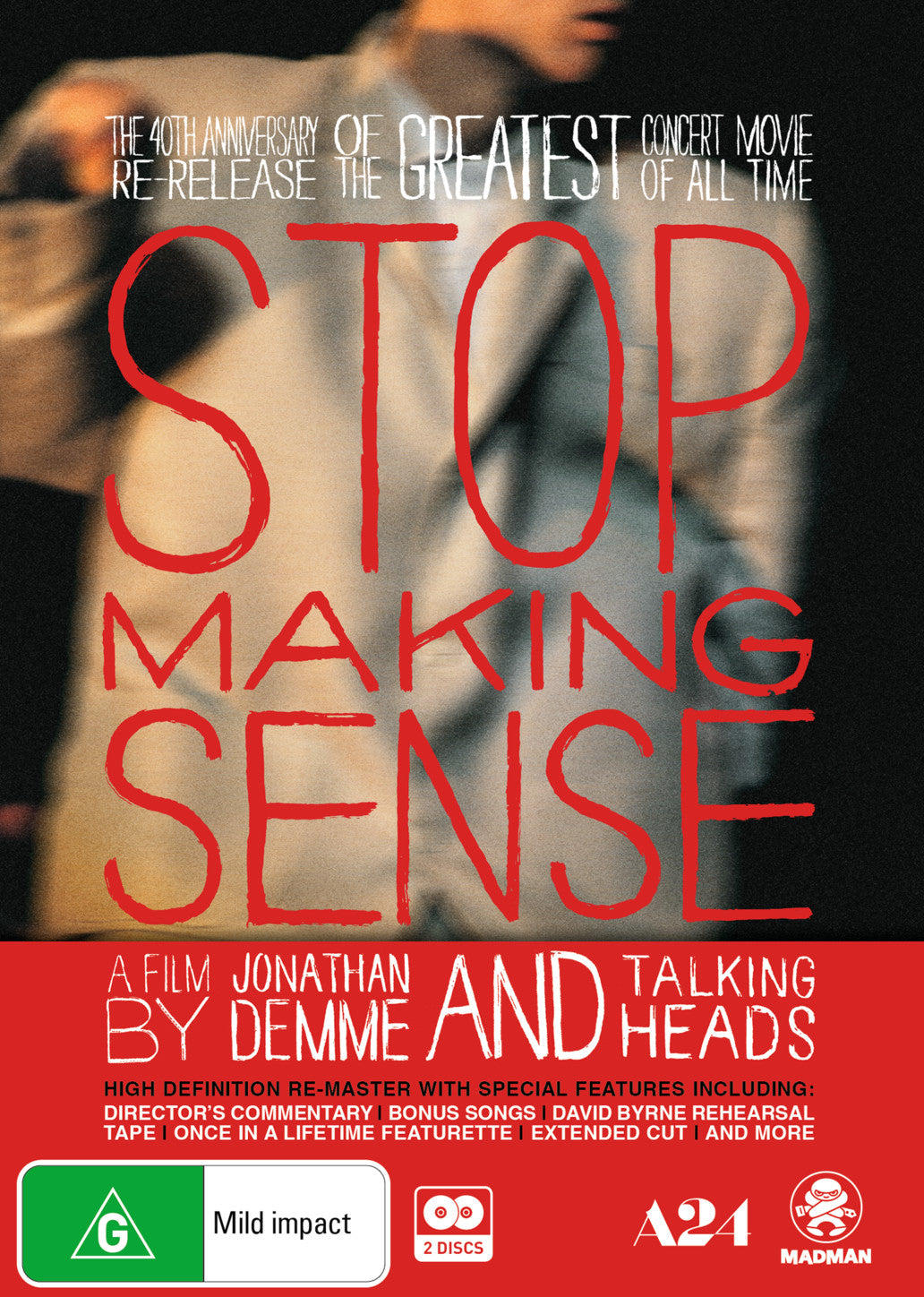 STOP MAKING SENSE - 40TH ANNIVERSARY SPECIAL EDITION – Madman