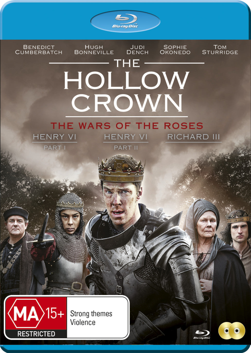 THE HOLLOW CROWN SEASON 2: THE WAR OF THE ROSES BLURAY