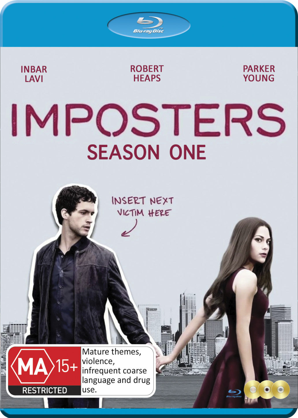 IMPOSTERS SEASON ONE BLU-RAY