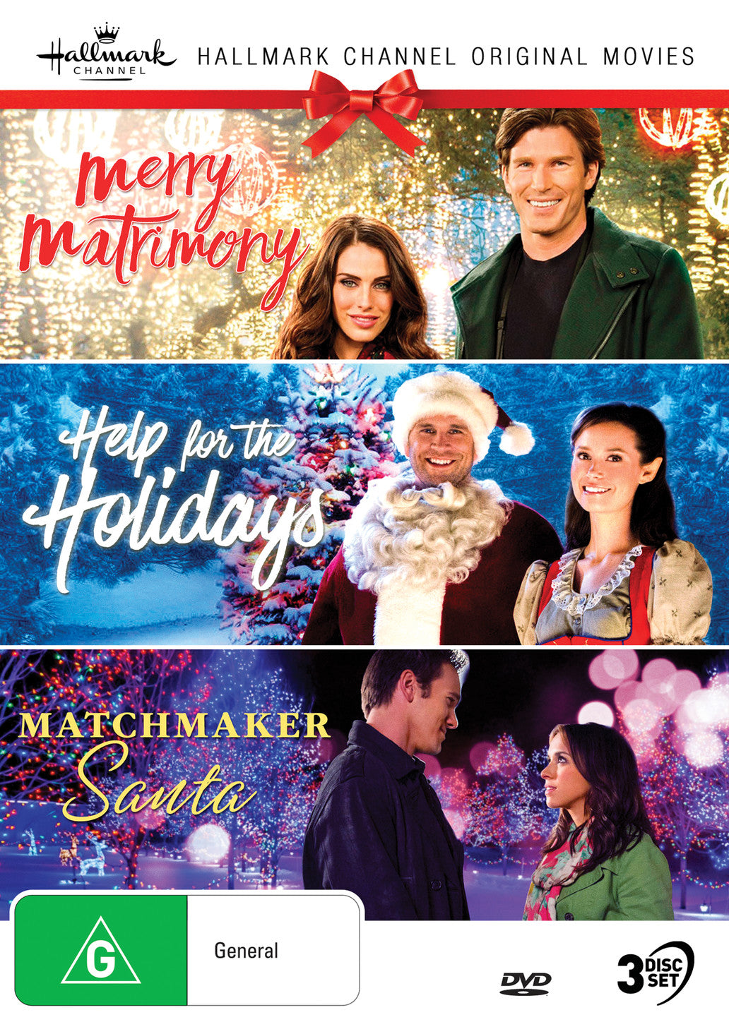 HALLMARK CHRISTMAS 6 (MERRY MATRIMONY / HELP FOR THE HOLIDAYS / MATCHMAKER SANTA)