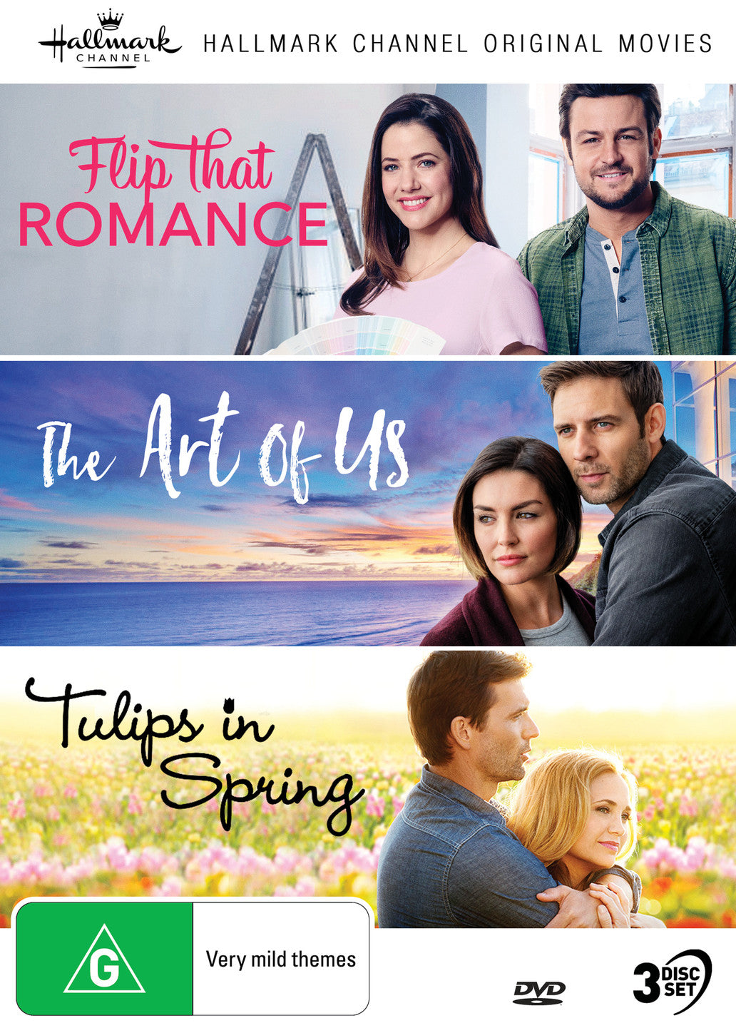 HALLMARK COLLECTION 8: FLIP THAT ROMANCE / THE ART OF US / TULIPS IN SPRING