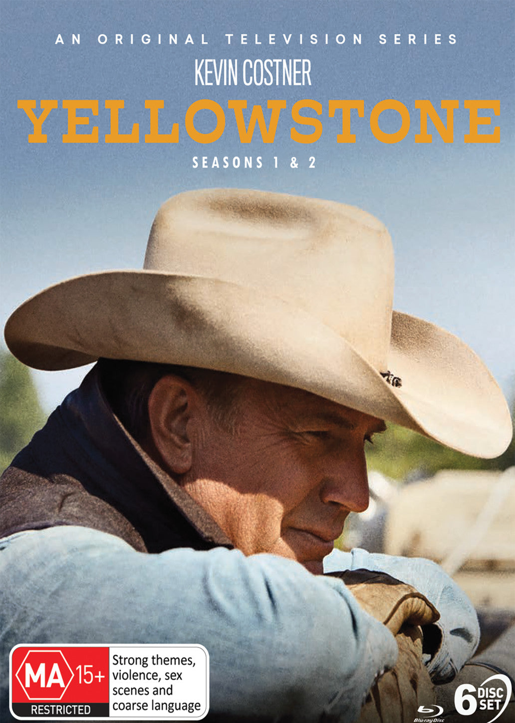 YELLOWSTONE - SEASONS ONE & TWO (BLU-RAY)