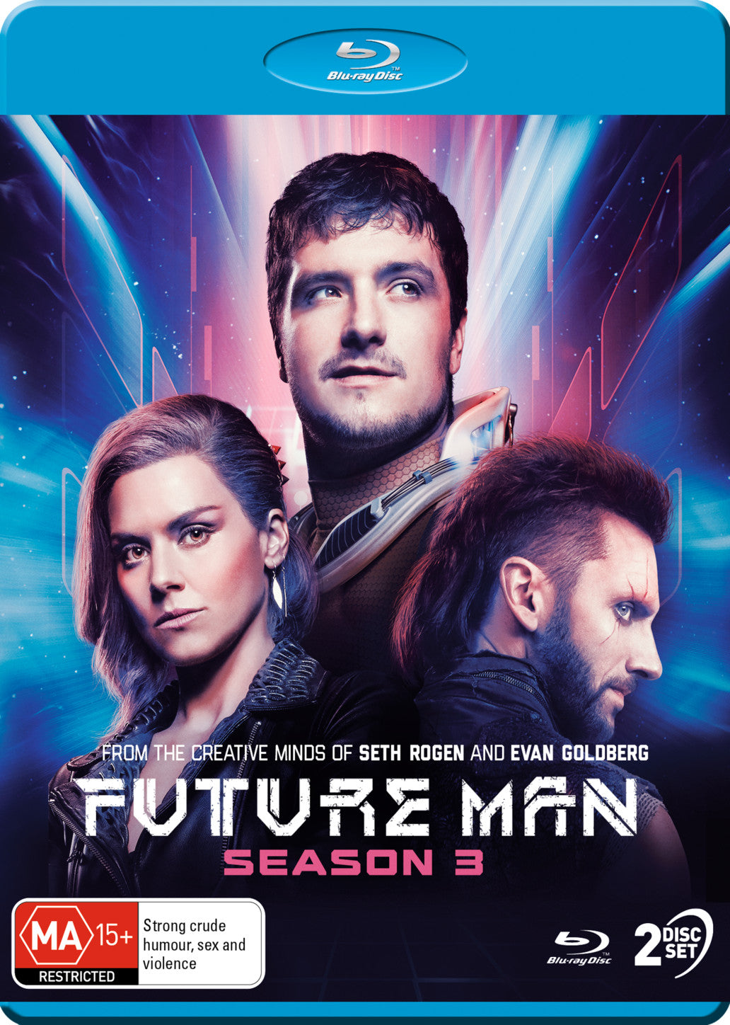 FUTURE MAN: SEASON 3 BLU RAY