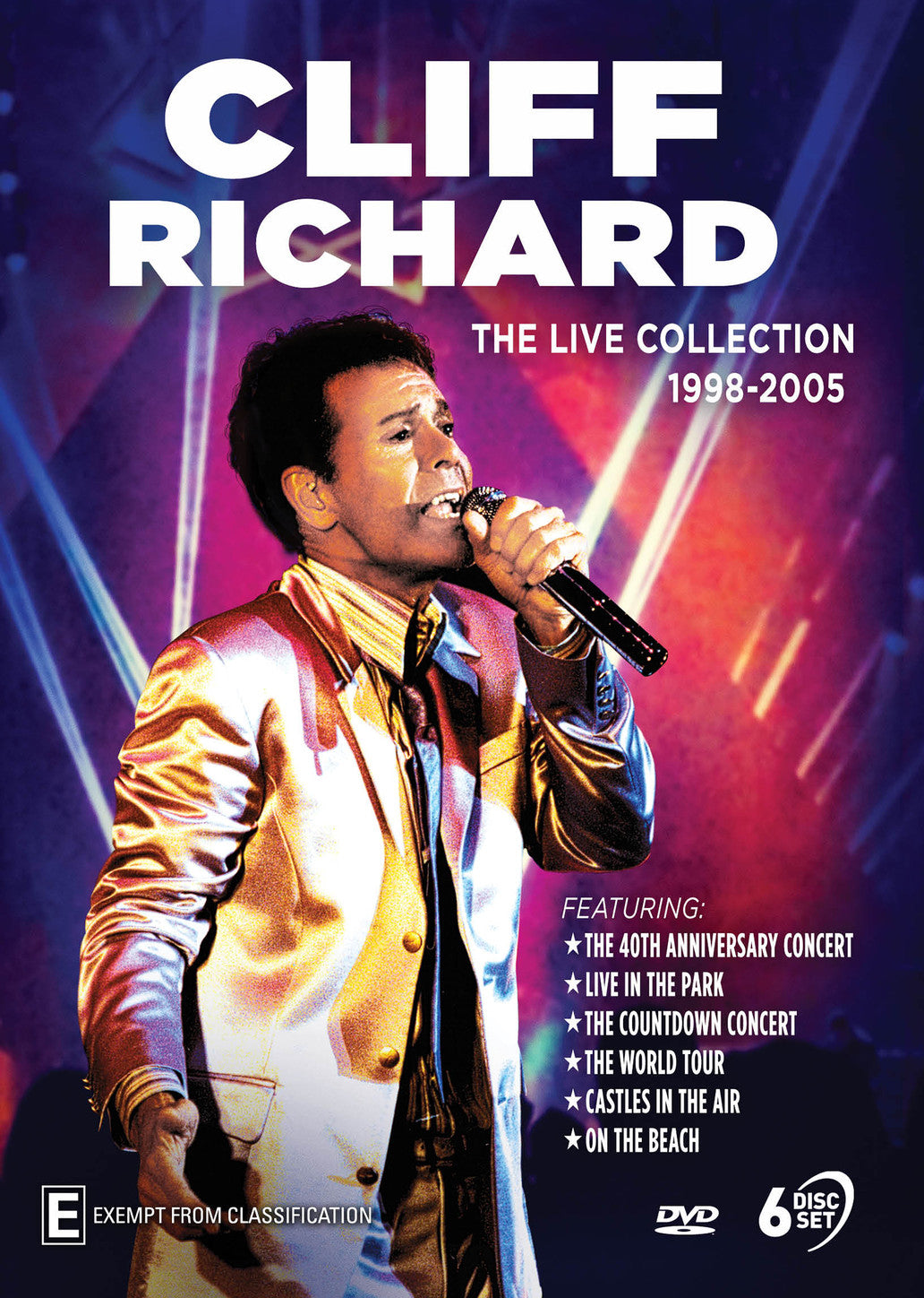 CLIFF RICHARD - THE LIVE COLLECTION 1998-2005