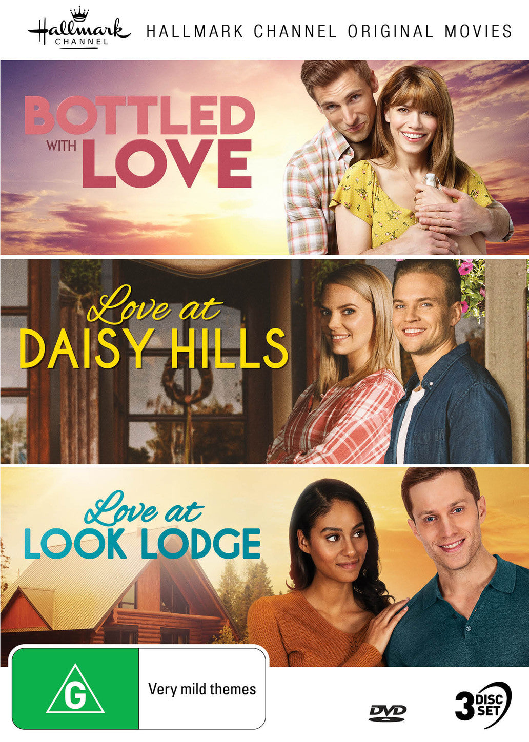 HALLMARK COLLECTION 11: LOVE AT DAISY HILLS / LOVE AT LOOK LODGE / BOTTLED WITH LOVE