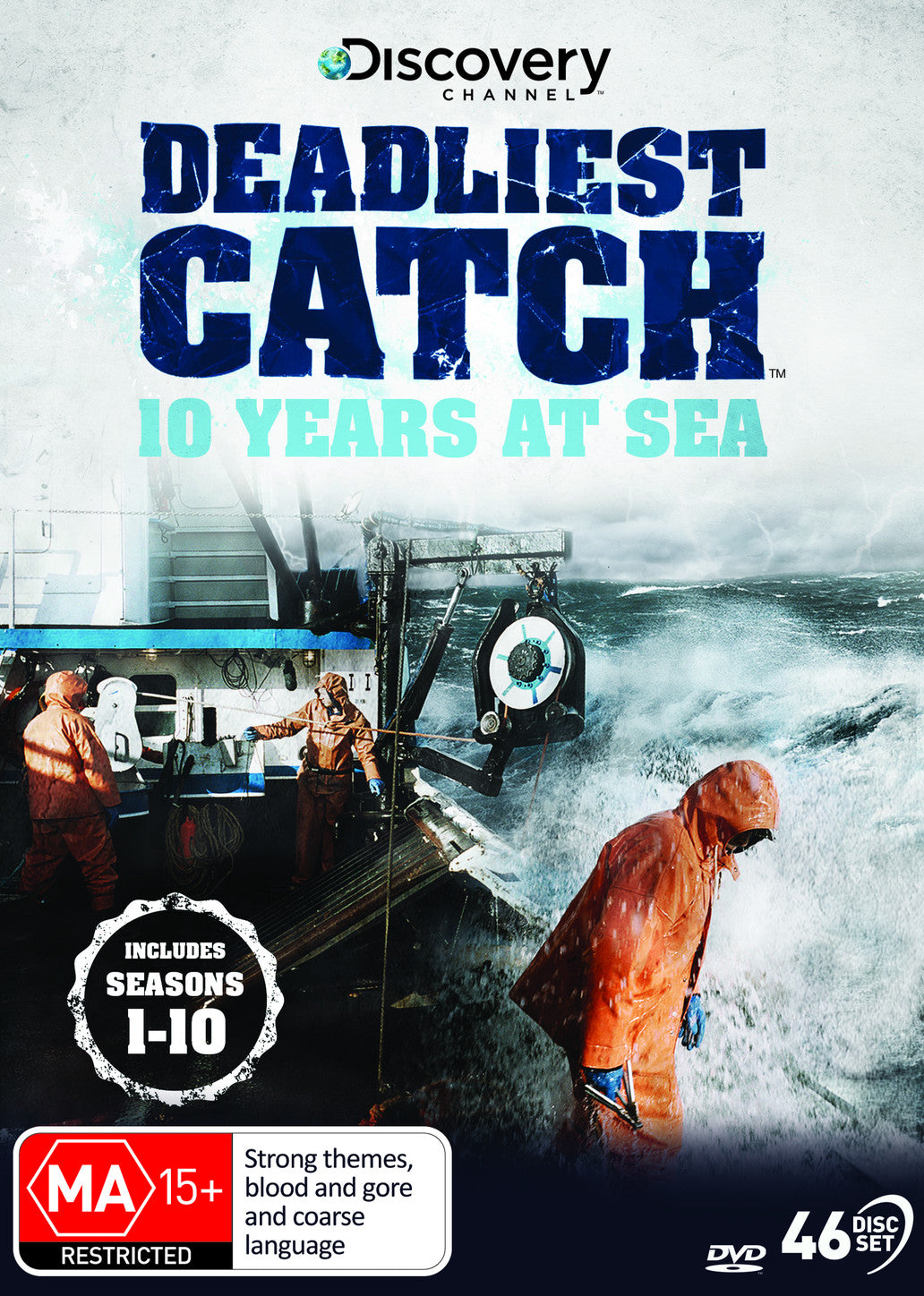 DEADLIEST CATCH: 10 YEARS AT SEA - THE COMPLETE SEASONS 1-10