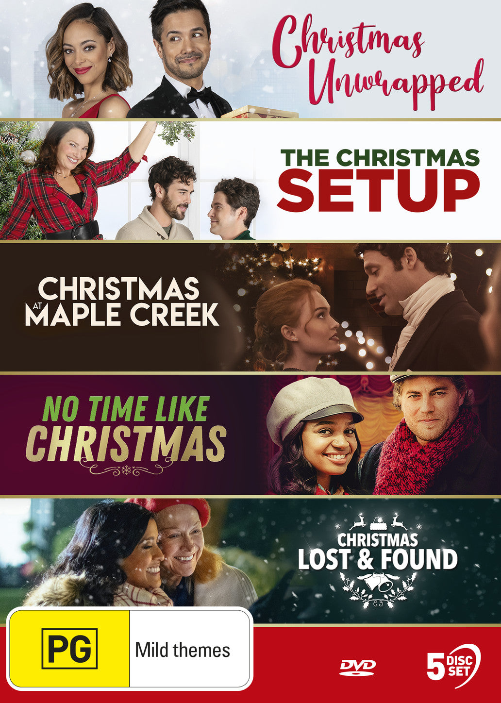 LIFETIME CHRISTMAS COLLECTION (CHRISTMAS AT MAPLE CREEK / NO TIME LIKE CHRISTMAS / CHRISTMAS UNWRAPPED / CHRISTMAS LOST AND FOUND / THE CHRISTMAS SETUP)