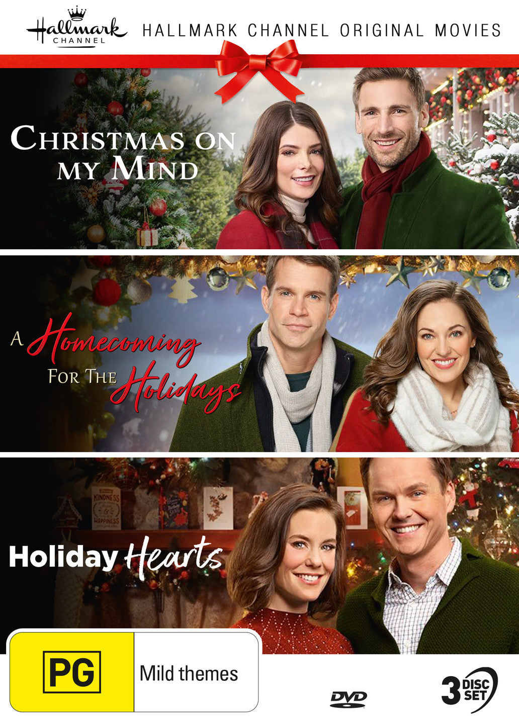 HALLMARK CHRISTMAS COLLECTION 20 - CHRISTMAS ON MY MIND / A HOMECOMING FOR THE HOLIDAYS / HOLIDAY GEARTS
