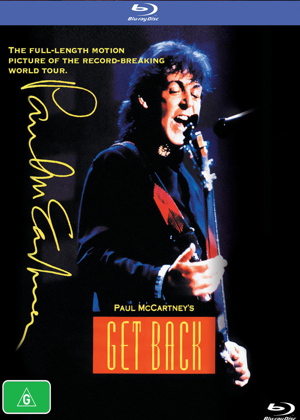 PAUL MCCARTNEY'S GET BACK - BLU-RAY