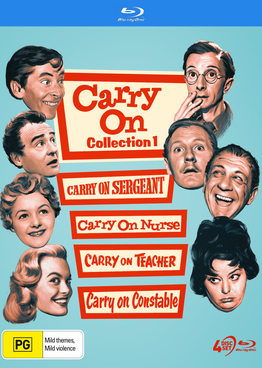 CARRY ON...FILM COLLECTION 1 - BLU RAY