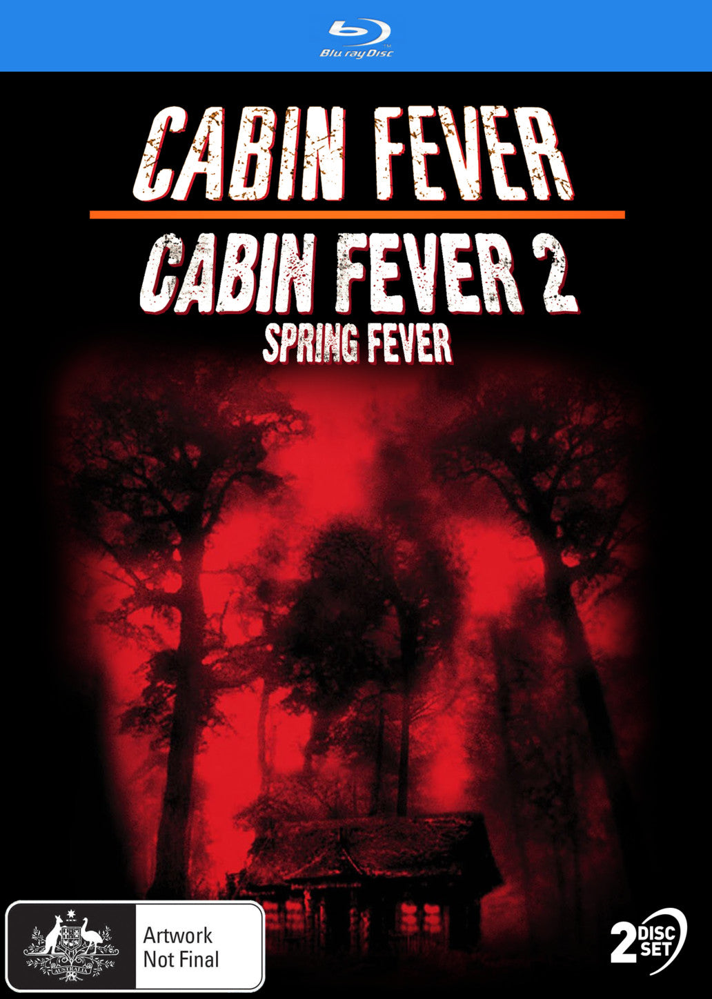 CABIN FEVER / CABIN FEVER 2: SPRING FEVER - BLU-RAY