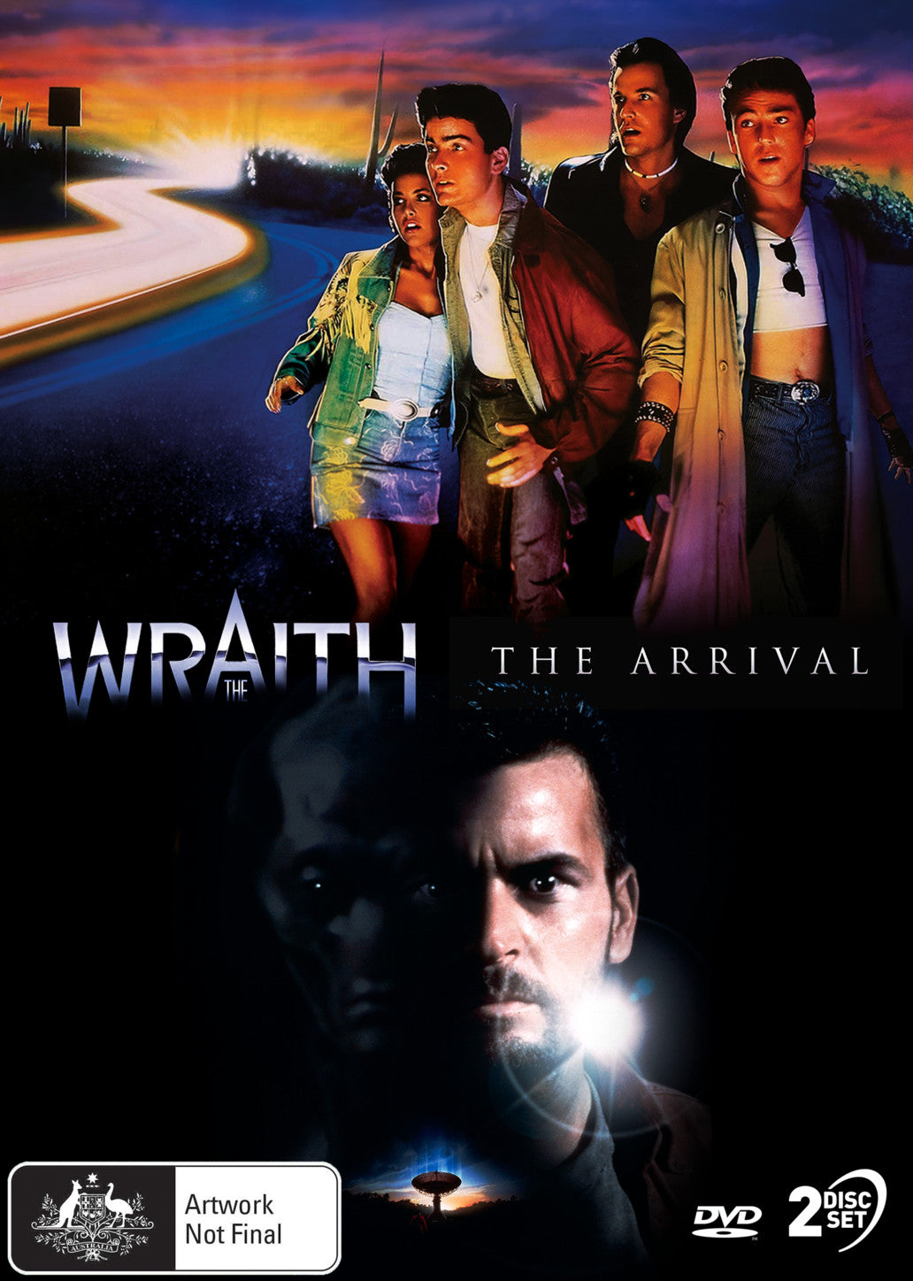 SCI-FI DOUBLE PACK: THE WRAITH / THE ARRIVAL