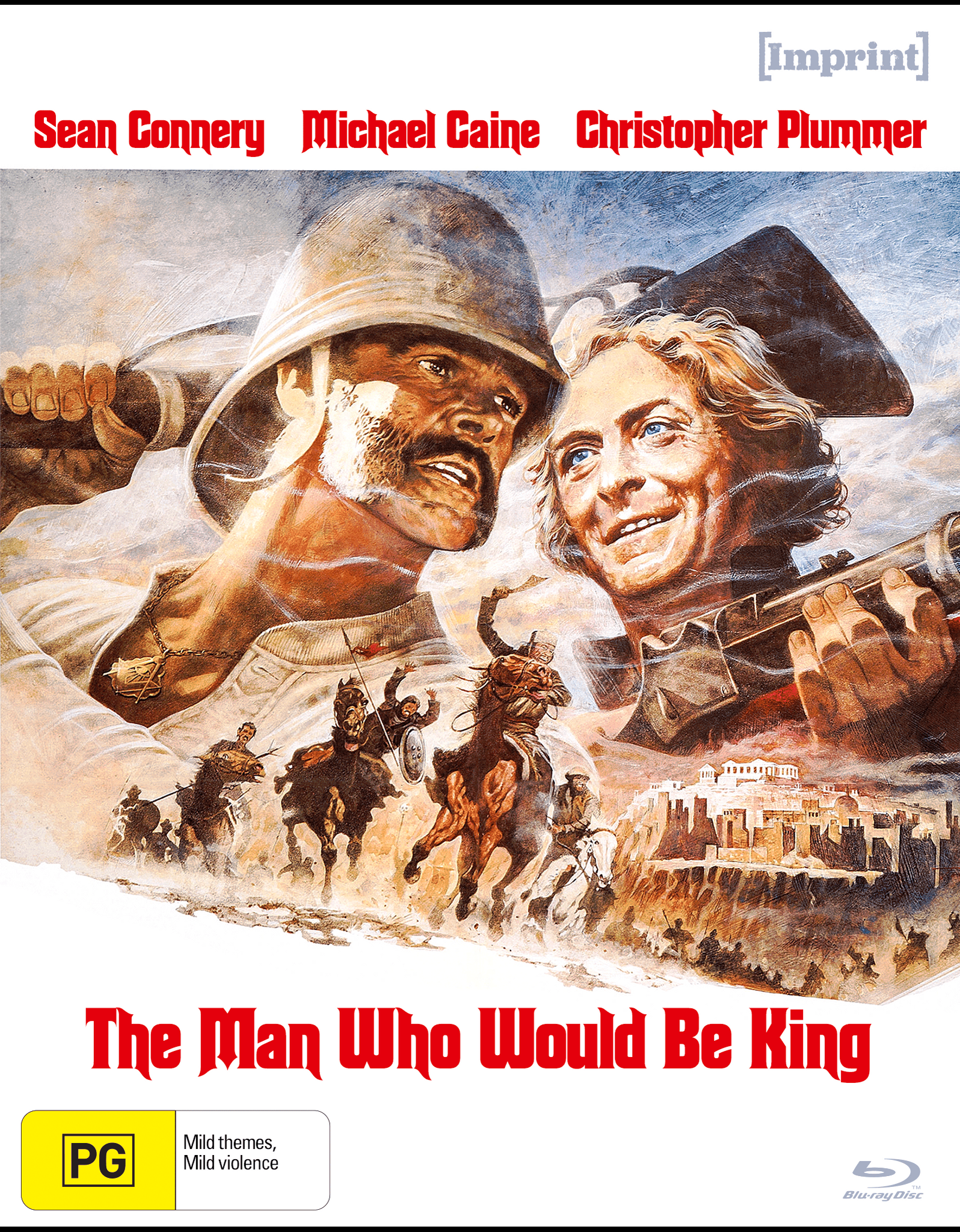 THE MAN WHO WOULD BE KING (IMPRINT COLLECTION #421) - BLU-RAY