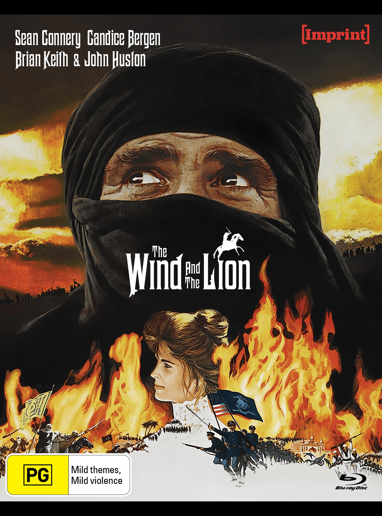 THE WIND AND THE LION (IMPRINT COLLECTION #422) - BLU-RAY