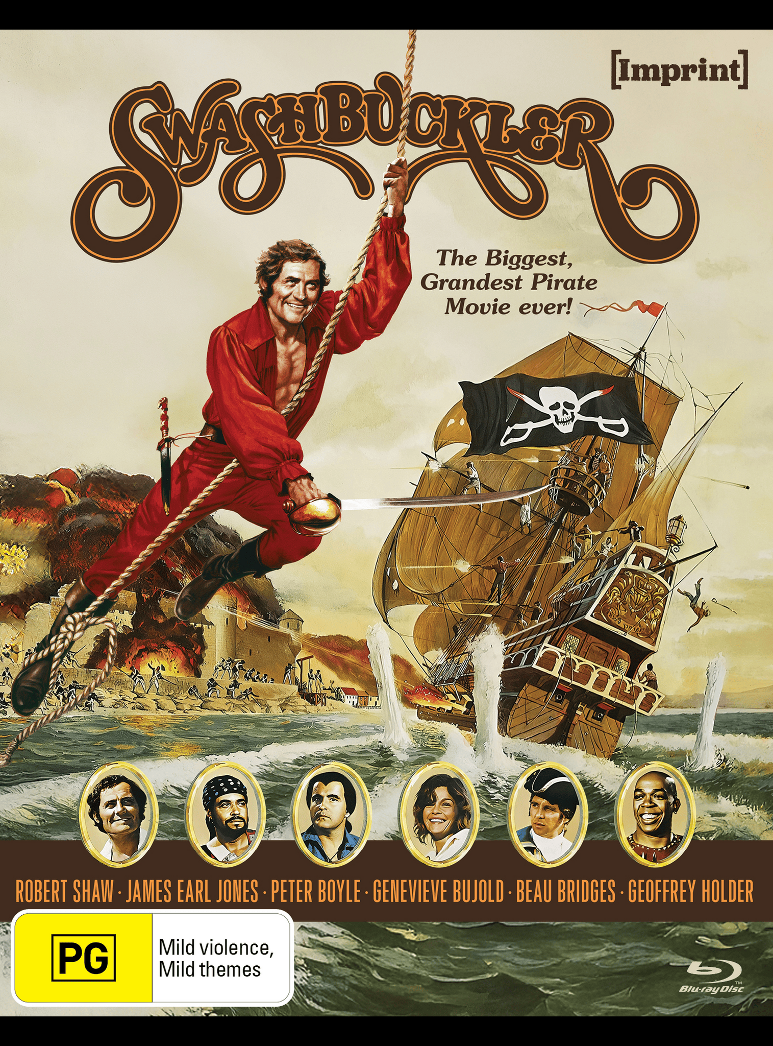 SWASHBUCKLER (IMPRINT COLLECTION #387) - BLU-RAY