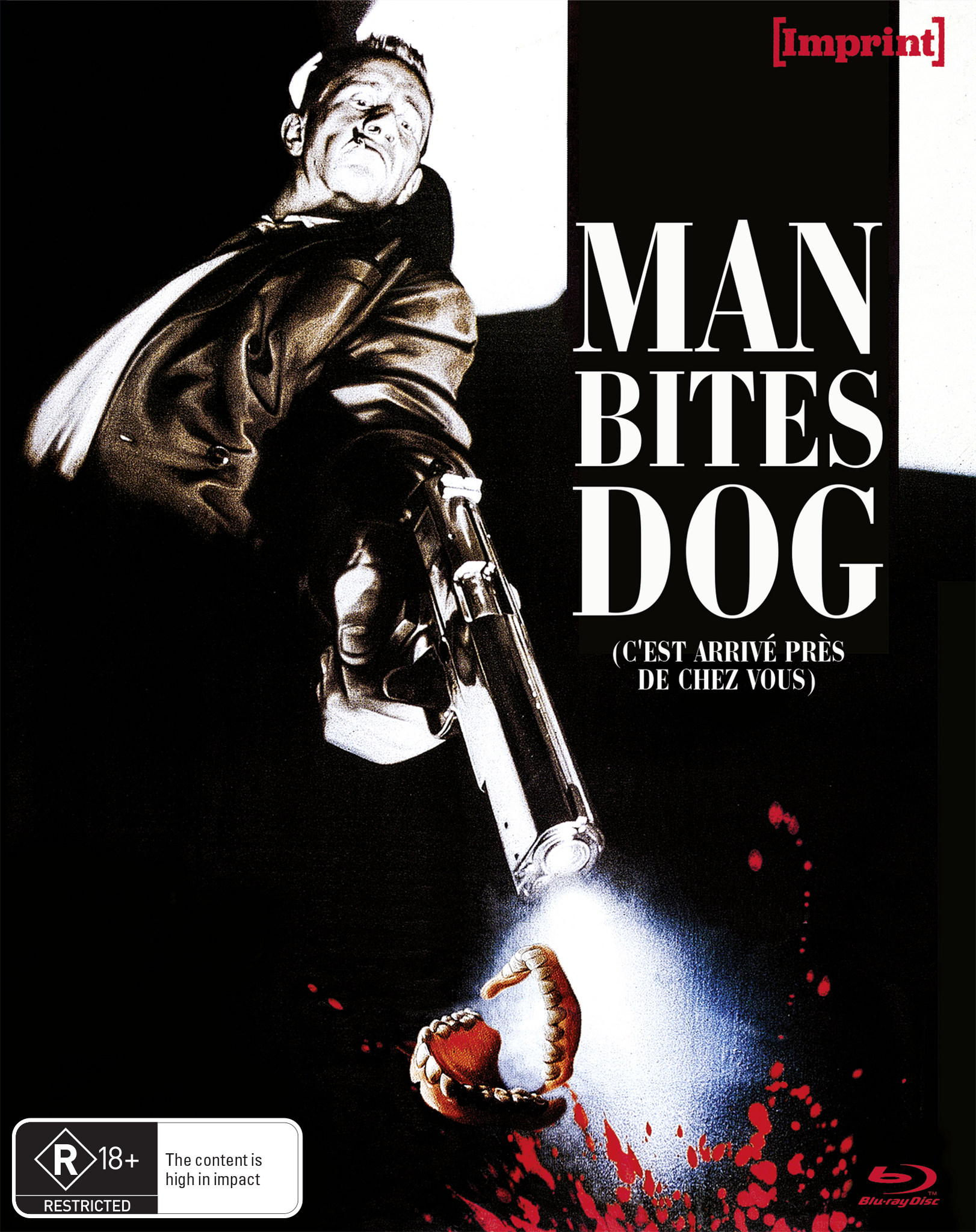 MAN BITES DOG (C'EST ARRIVE PRES DE CHEZ VOUS) (IMPRINT COLLECTION #388) - BLU-RAY