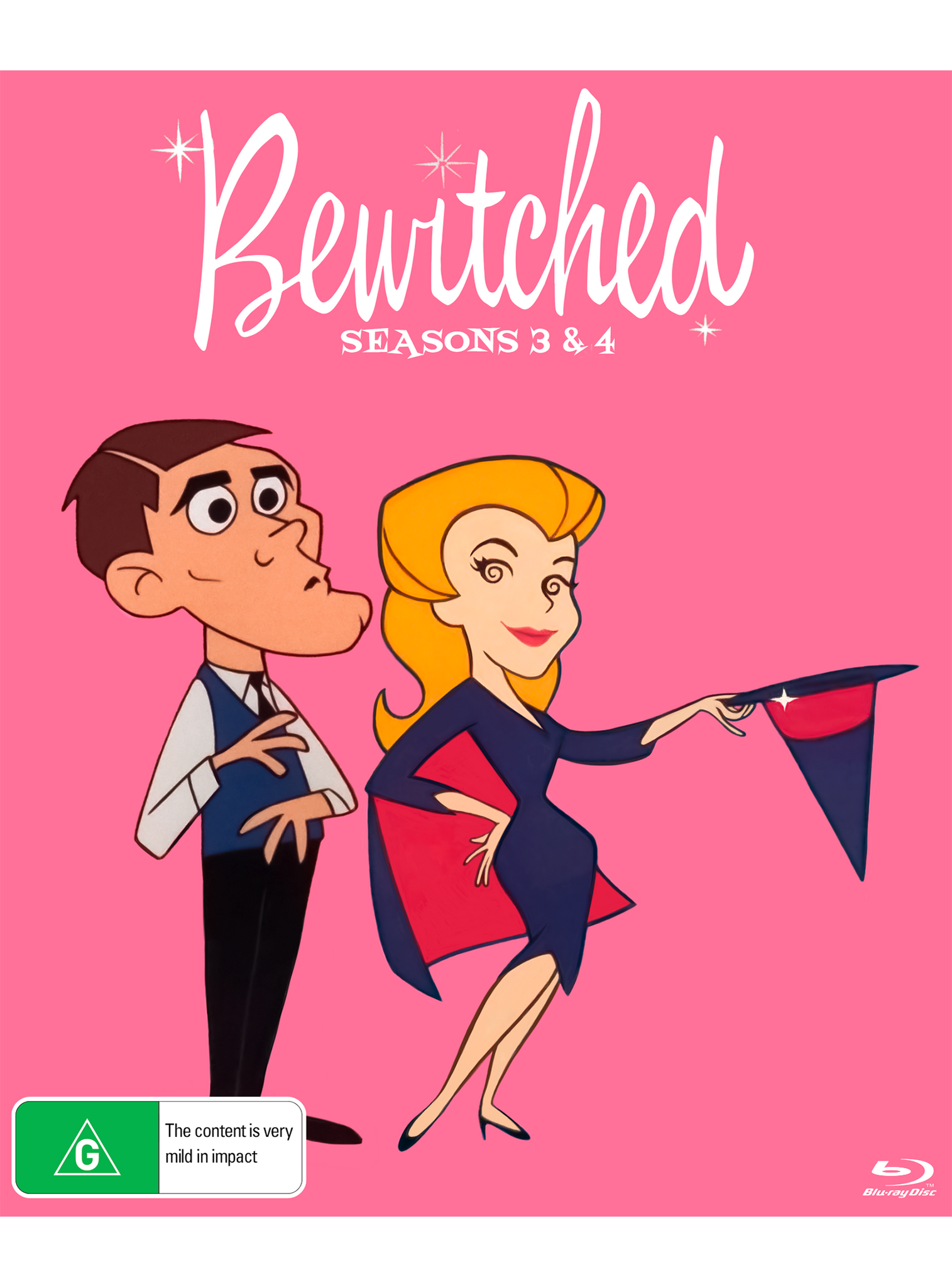 BEWITCHED: SEASONS 3 & 4 (IMPRINT TELEVISION COLLECTION #15 CONTINUED) - BLU-RAY
