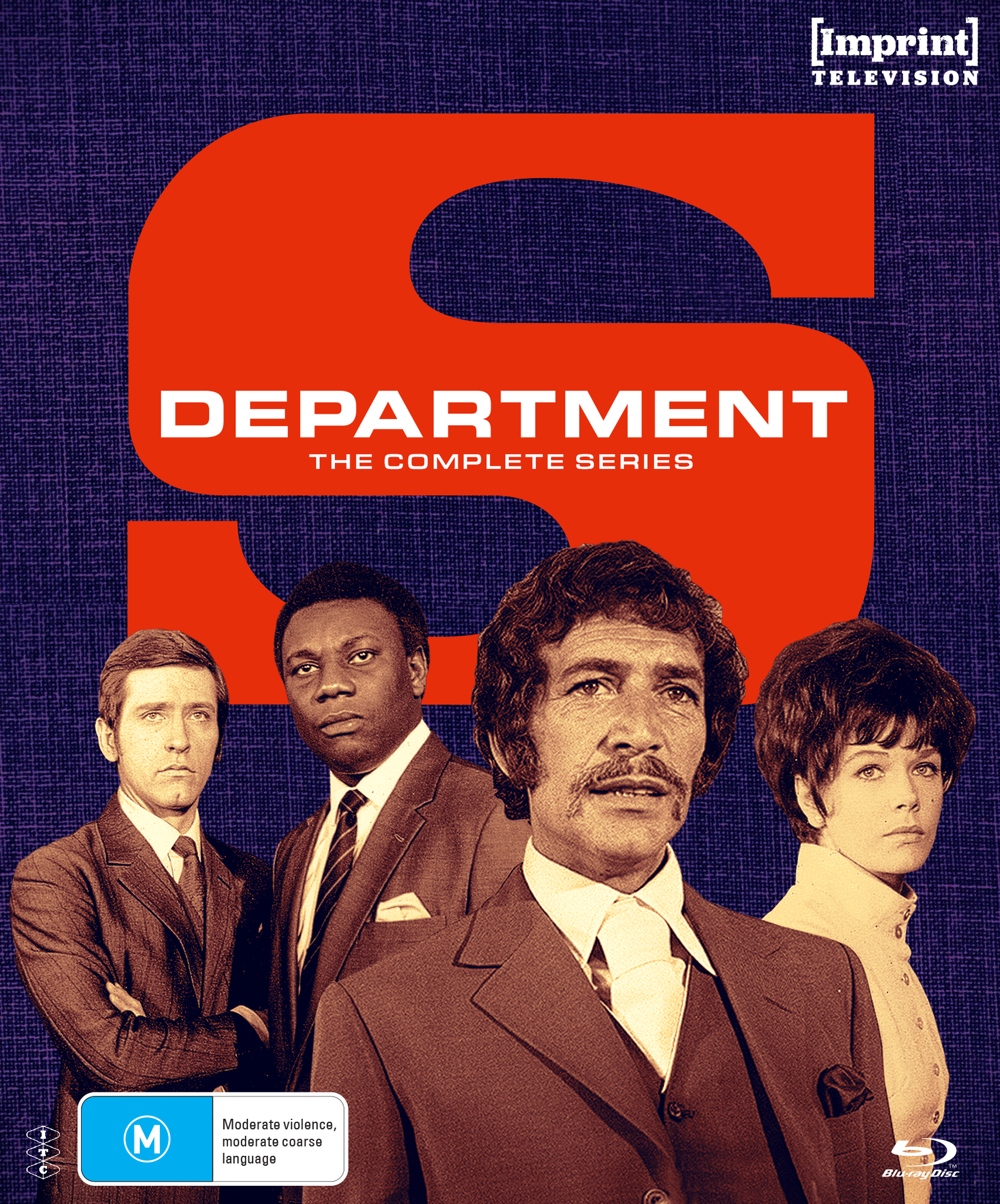 DEPARTMENT S: THE COMPLETE SERIES (IMPRINT TELEVISION COLLECTION #26) - BLU-RAY