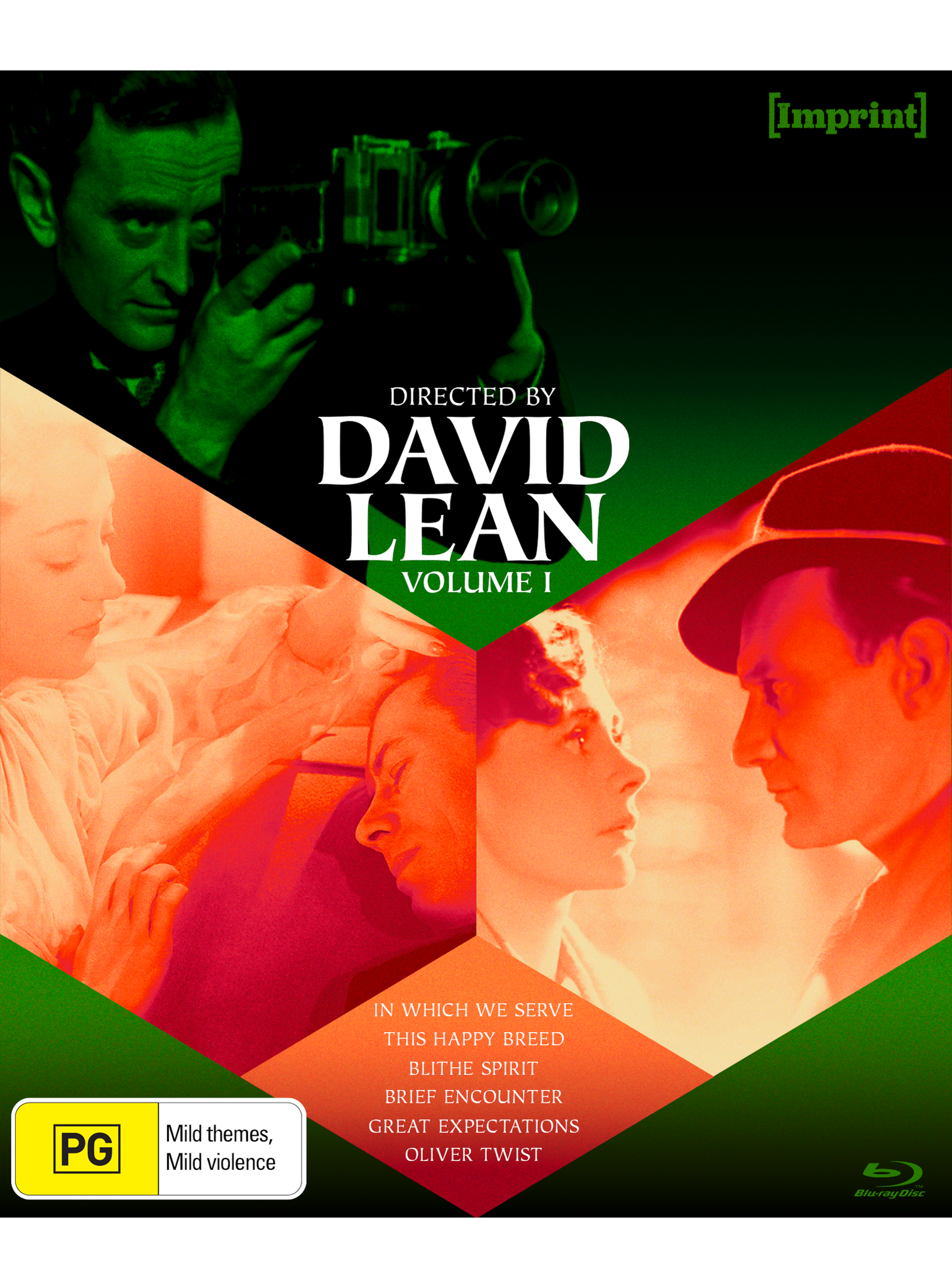 DIRECTED BY... DAVID LEAN: VOLUME ONE (IMPRINT COLLECTION #407 - #412) - BLU-RAY