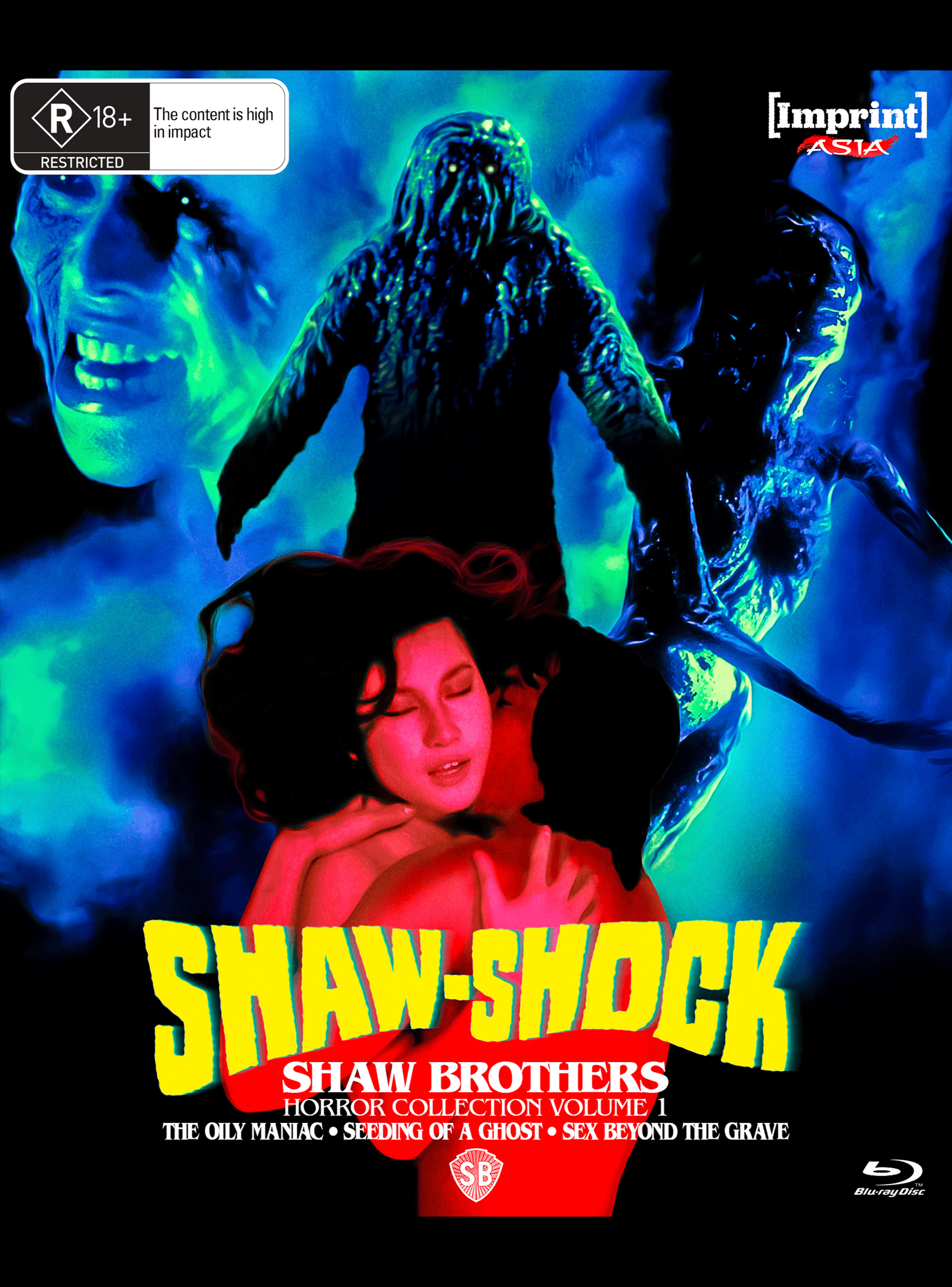 SHAW-SHOCK: SHAW BROTHERS HORROR COLLECTION - VOLUME ONE (IMPRINT ASIA COLLECTION #18 - #20) - BLU-RAY