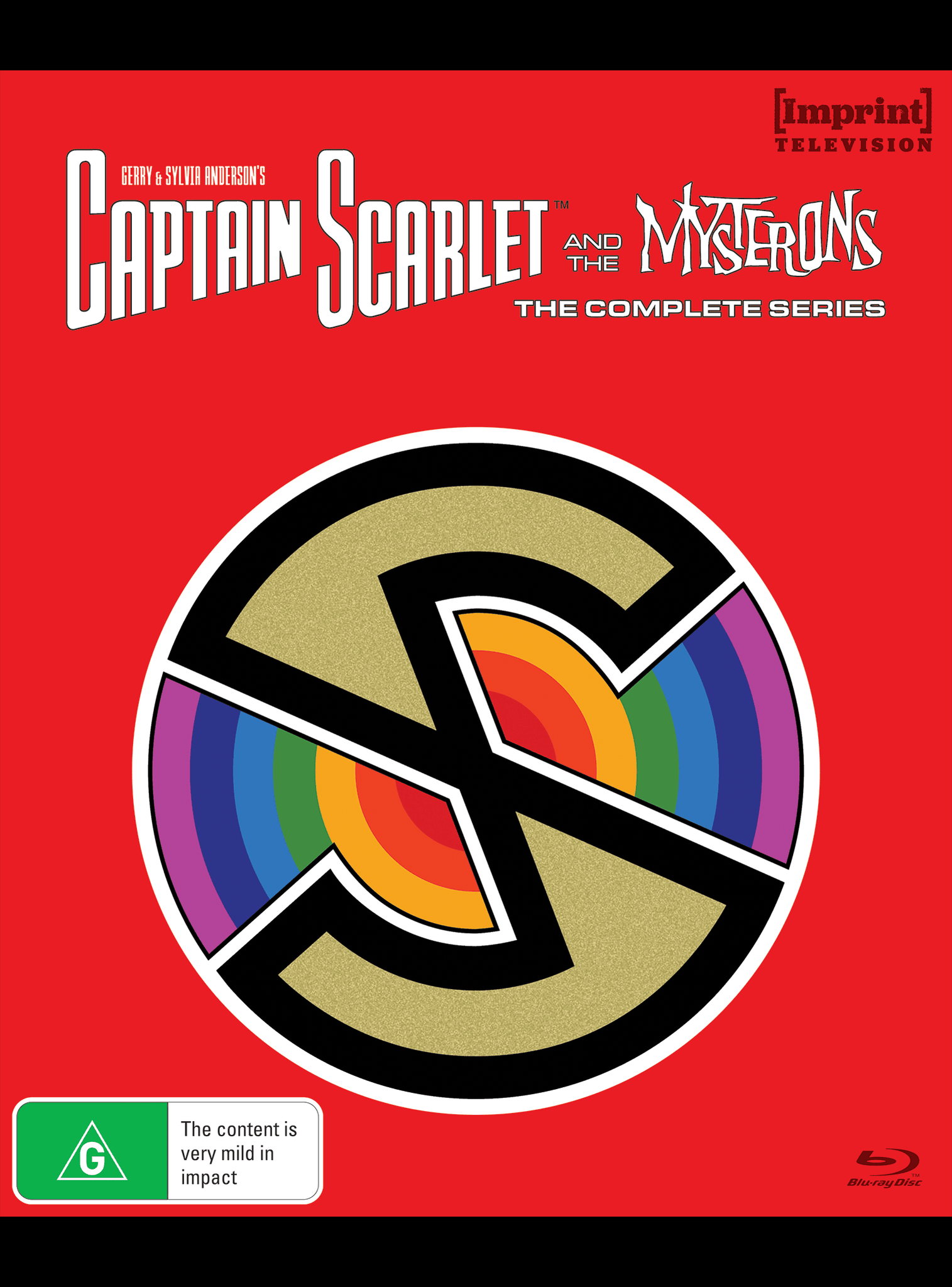CAPTAIN SCARLET AND THE MYSTERONS: THE COMPLETE SERIES (IMPRINT TELEVISION COLLECTION #31) - BLU-RAY