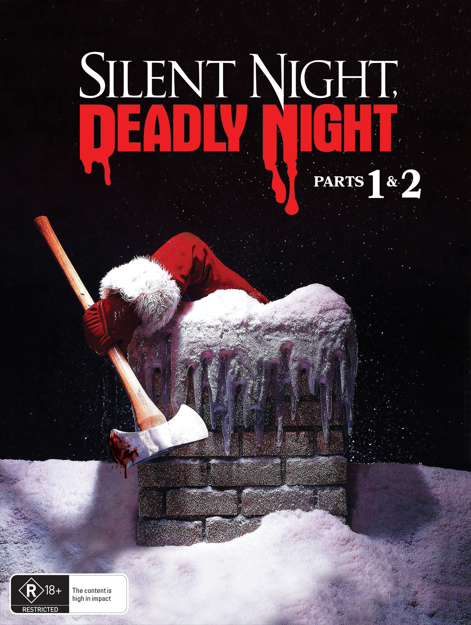 SILENT NIGHT, DEADLY NIGHT I & II (IMPRINT COLLECTION #520 - #521) - 4K + BLU-RAY + VHS (PAL)