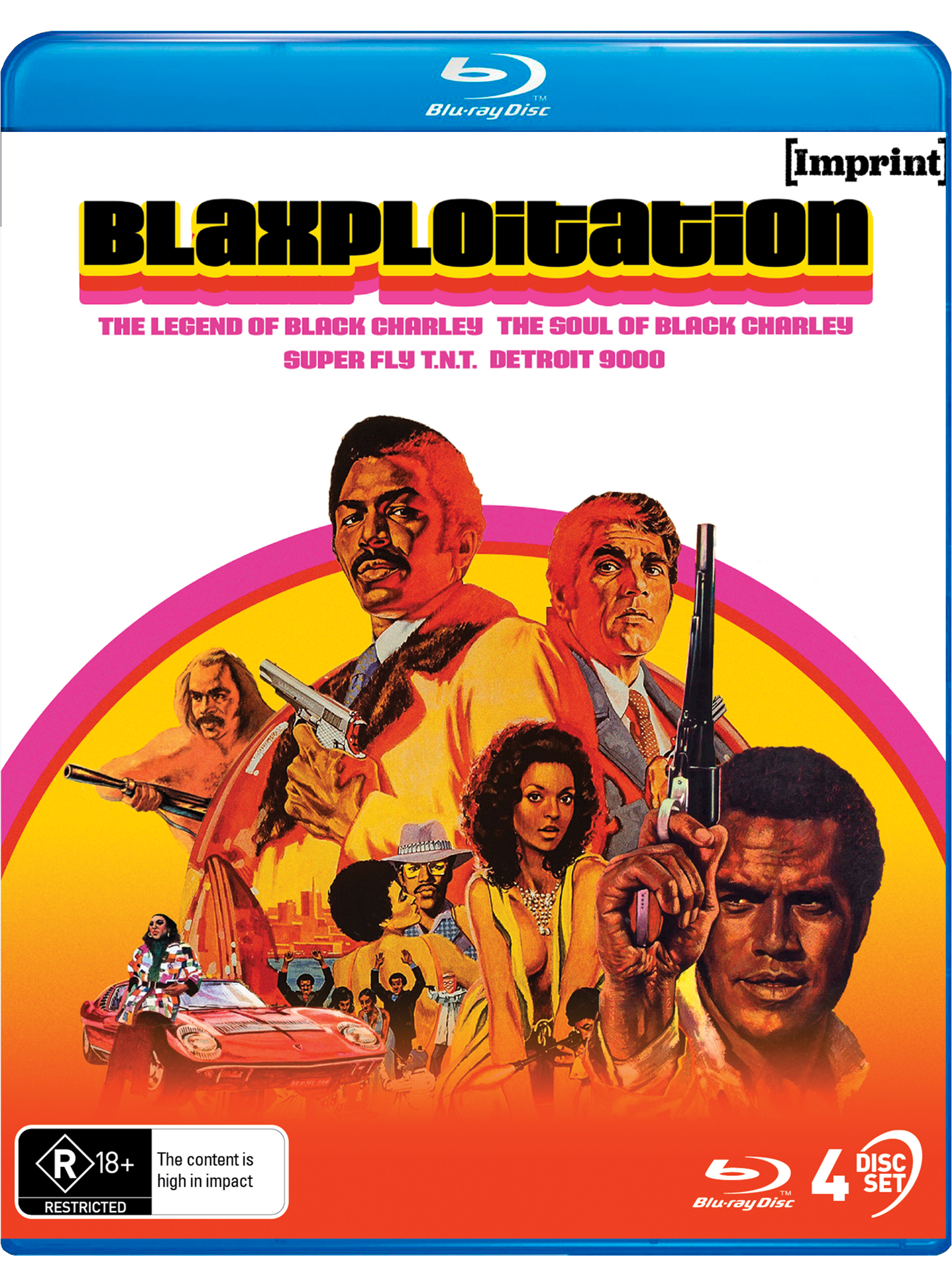 BLAXPLOITATION COLLECTION (IMPRINT STANDARD EDITION) - BLU-RAY
