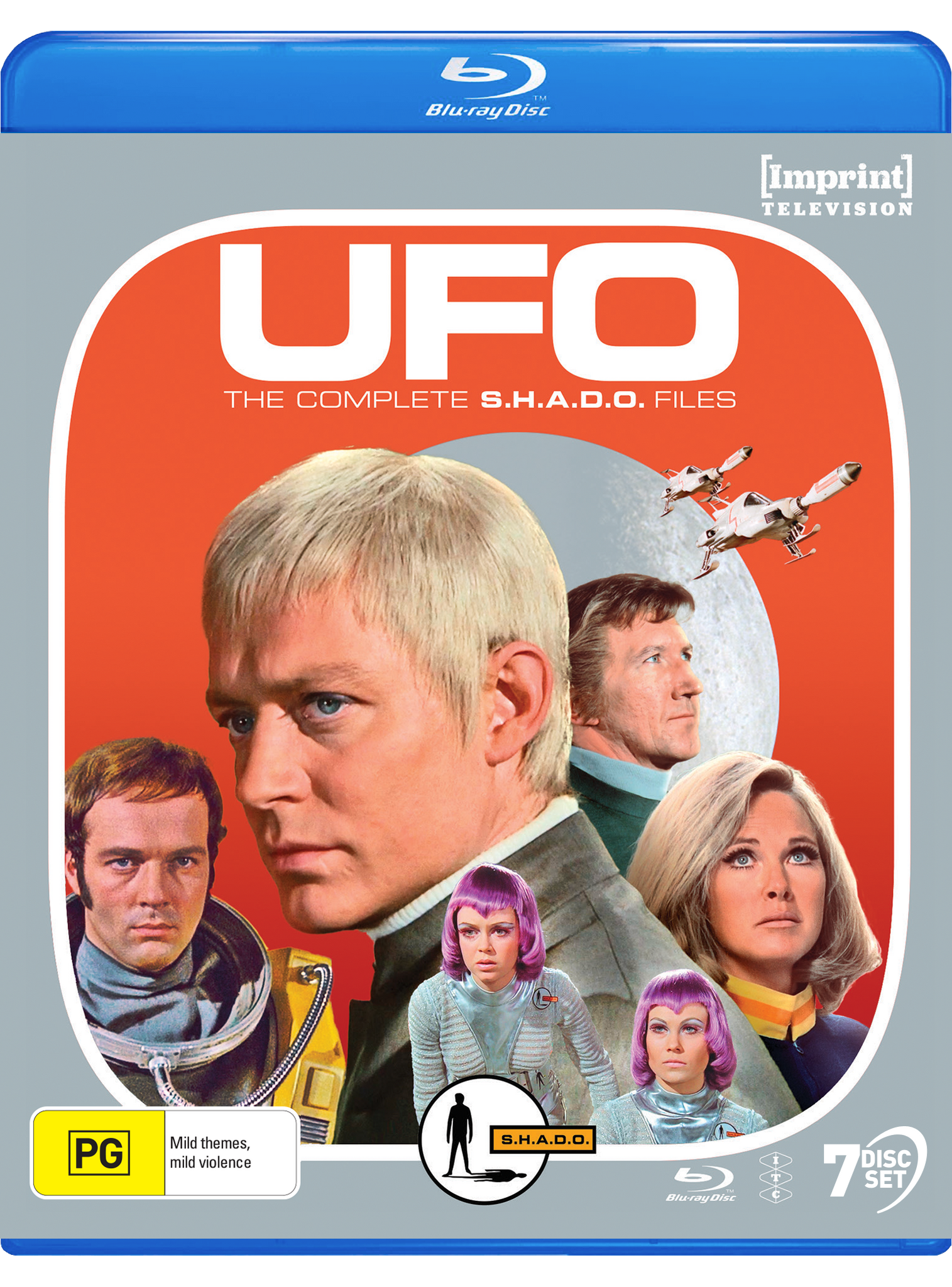 UFO: THE COMPLETE S.H.A.D.O. FILES (IMPRINT STANDARD EDITION) - BLU-RAY