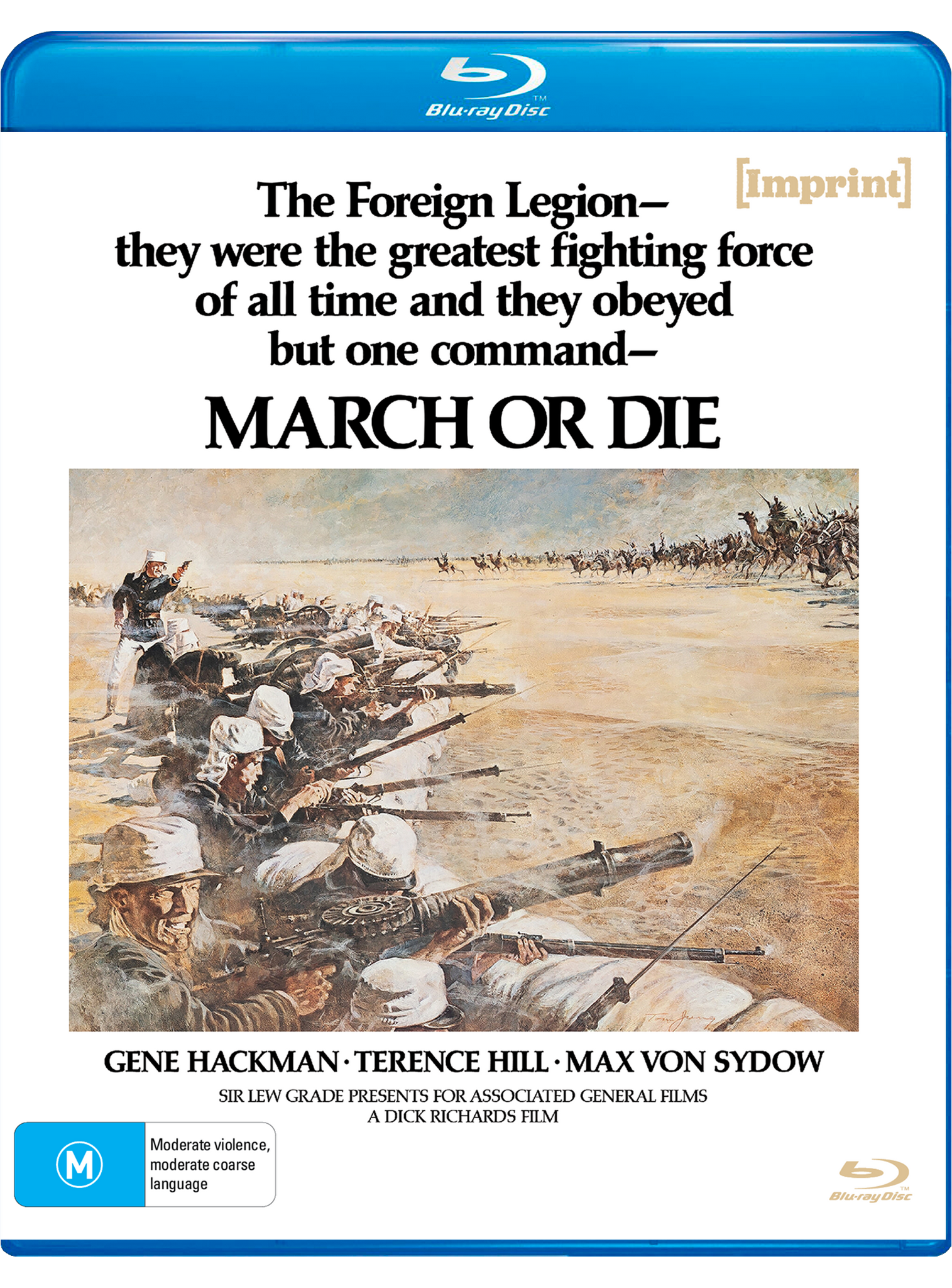 MARCH OR DIE (IMPRINT STANDARD EDITION) - BLU-RAY