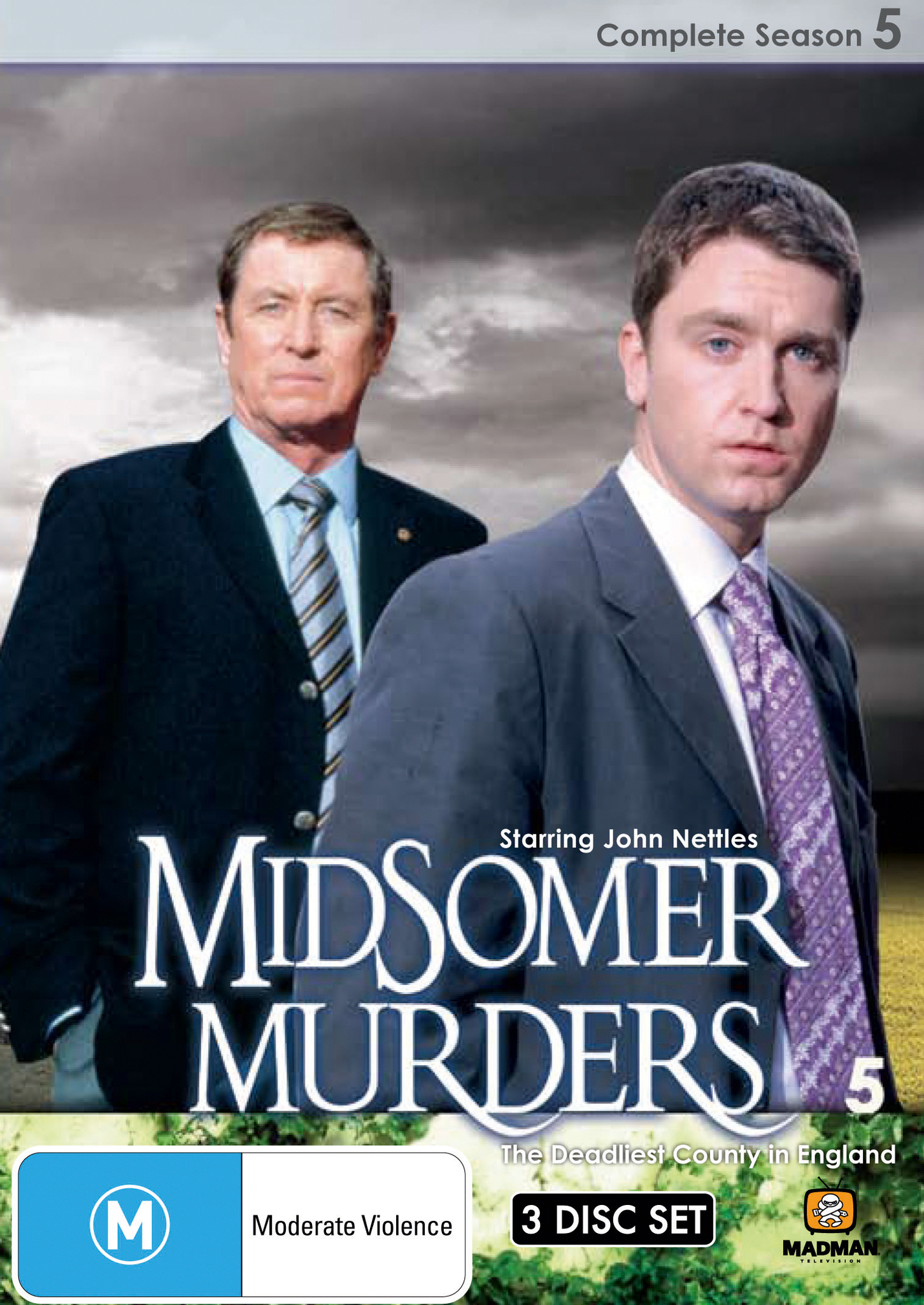 MIDSOMER MURDERS SEASON 5 (SINGLE CASE 3 DVD)