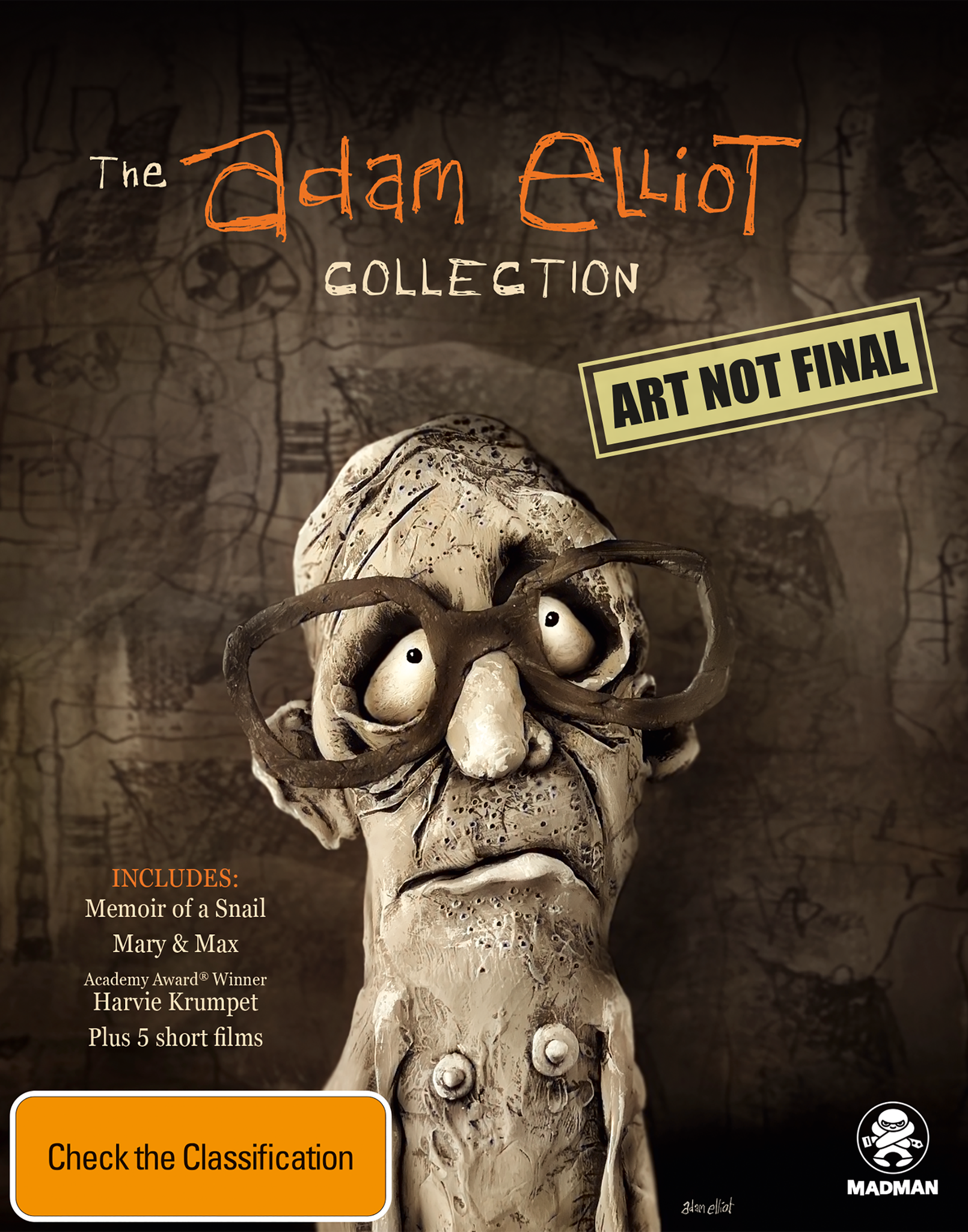 THE ADAM ELLIOT COLLECTION (BLU-RAY + 56-PAGE BOOKLET + SLIPCASE + ART CARDS)