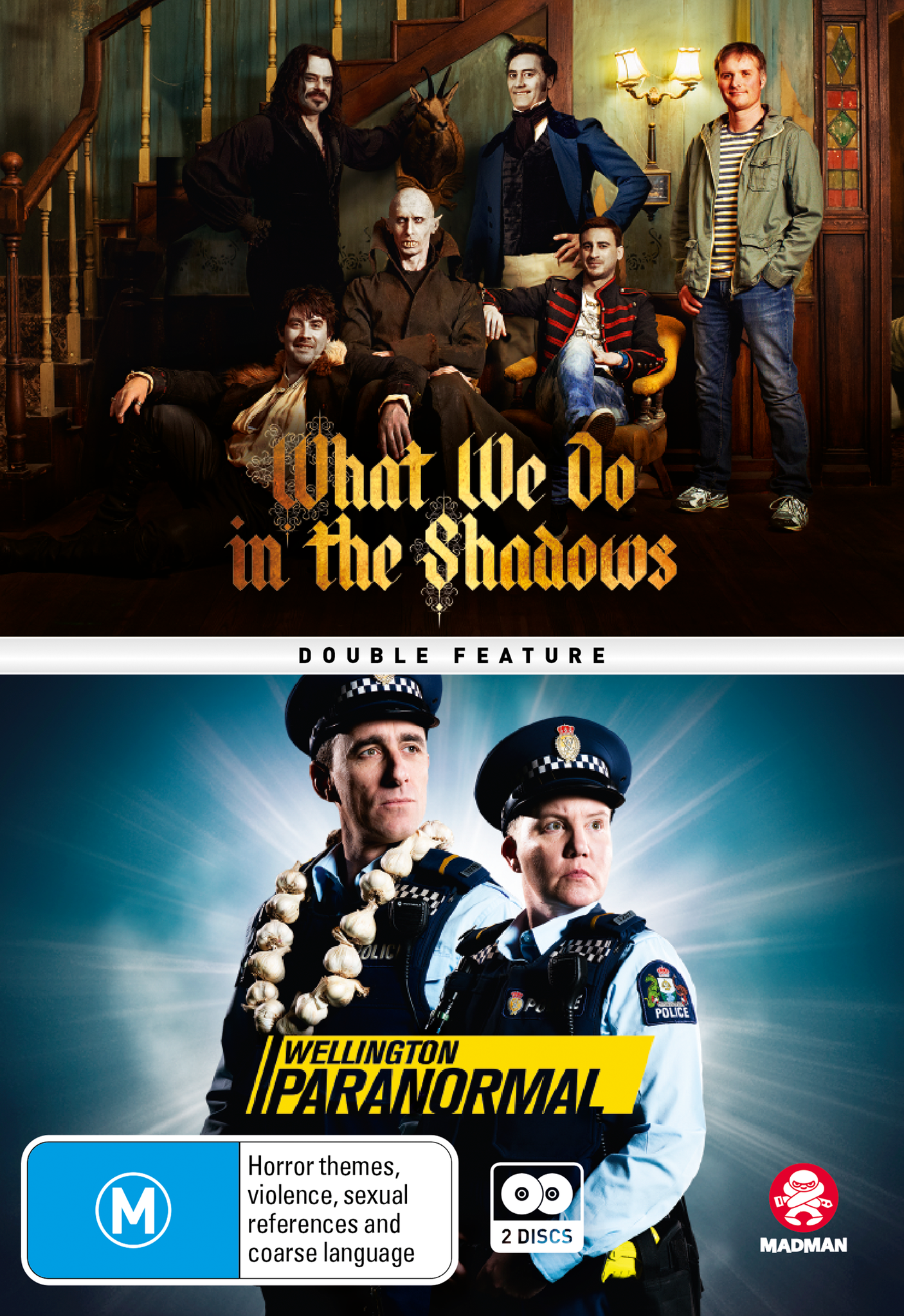 WHAT WE DO IN THE SHADOWS/WELLINGTON PARANORMAL DOUBLE PACK (AUS)