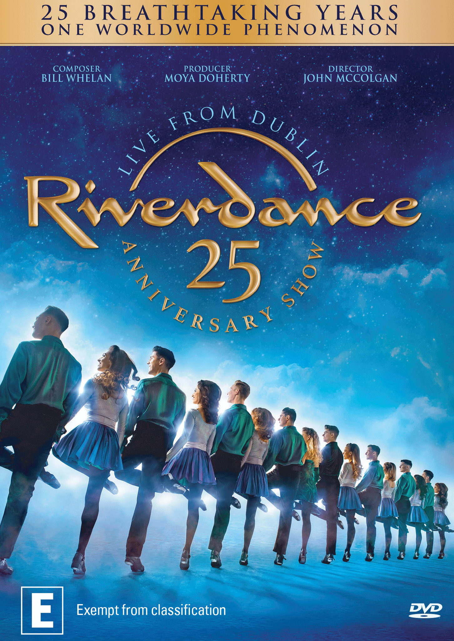 RIVERDANCE 25TH ANNIVERSARY SHOW: LIVE FROM DUBLIN - SPECIAL EDITION BLU-RAY