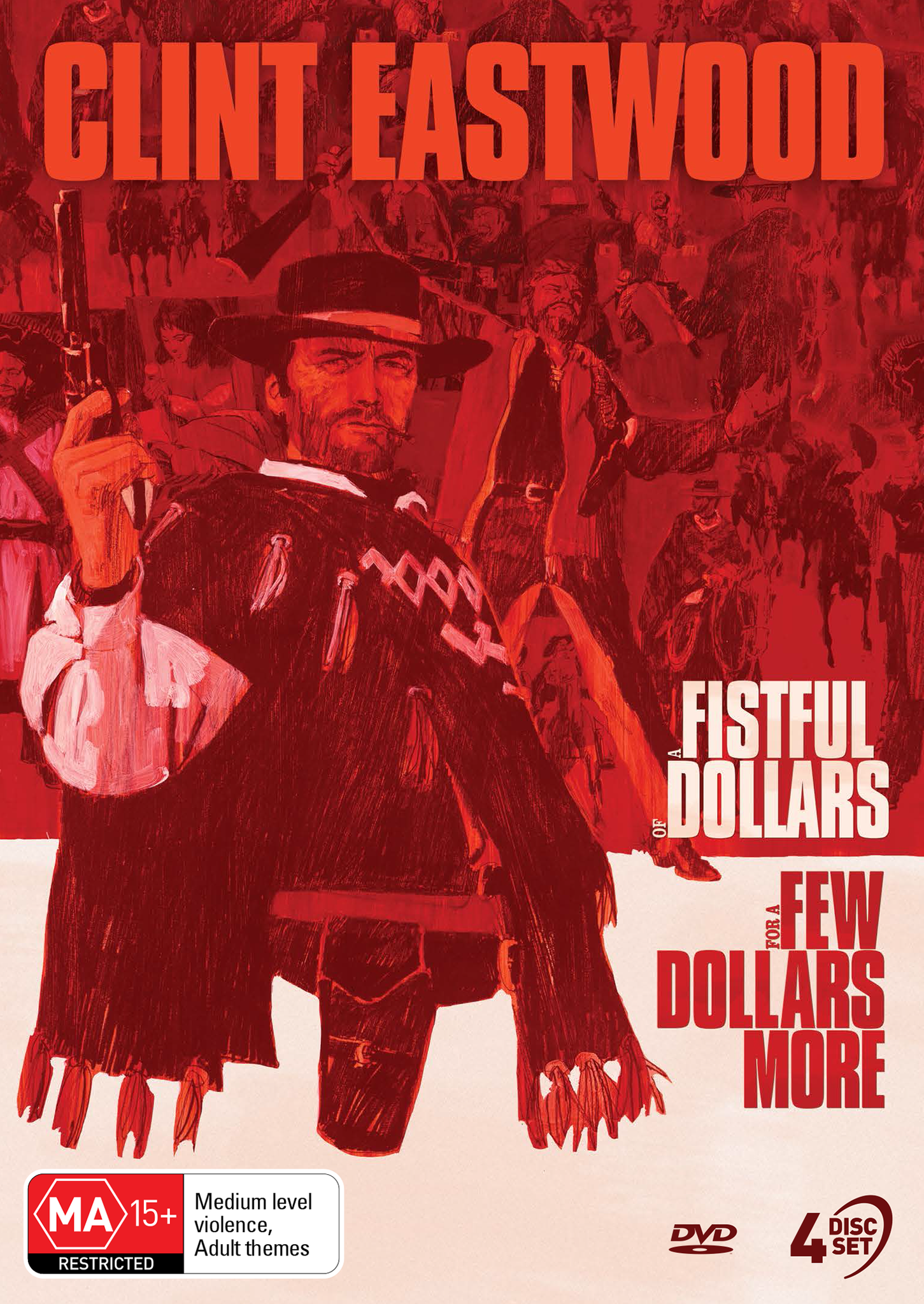 A FISTFUL OF DOLLARS / FOR A FEW DOLLARS MORE - DVD