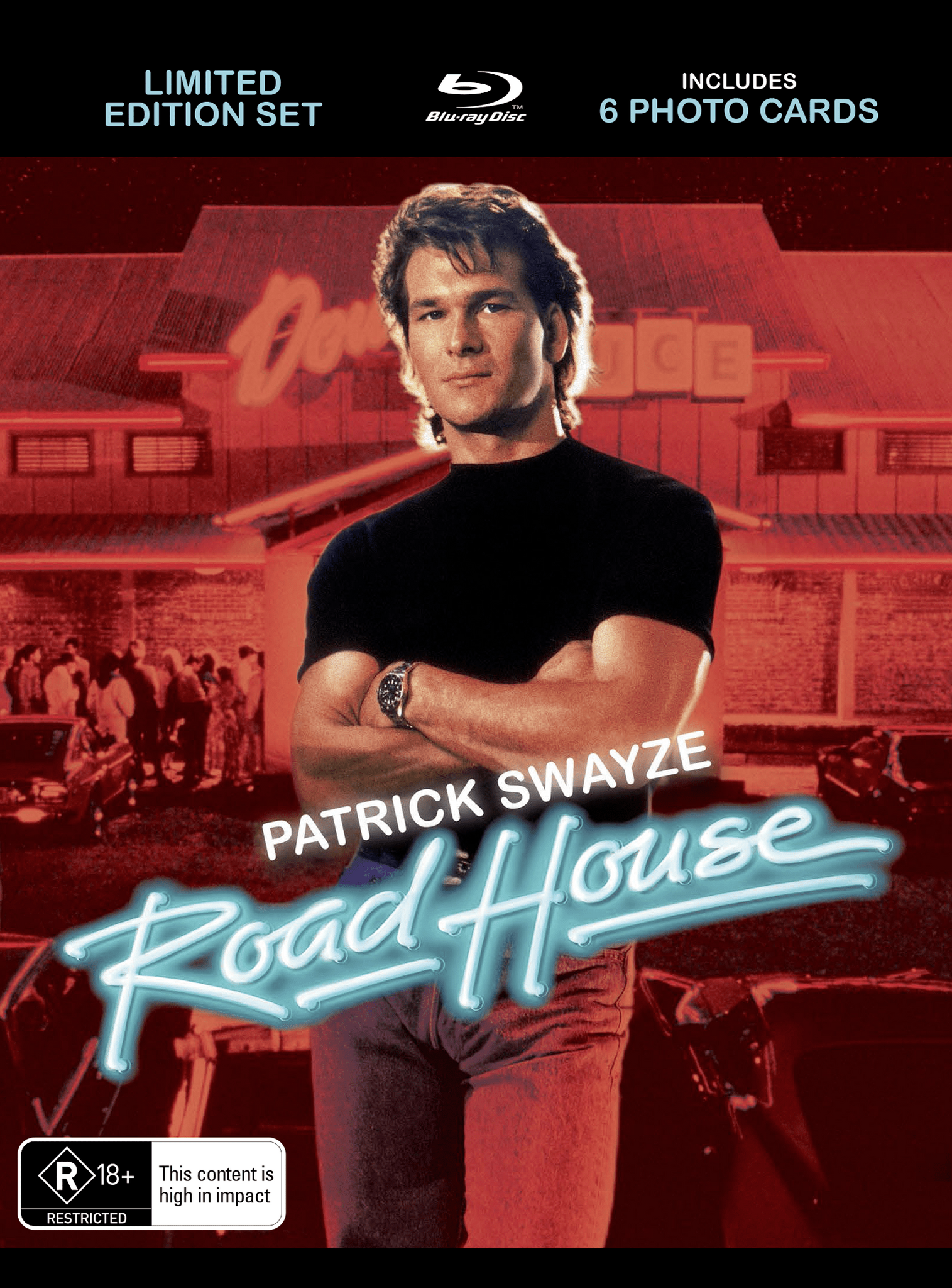 ROAD HOUSE - LIMTED EDITION BLU-RAY (LENTICULAR SLIPCASE & ART CARDS)