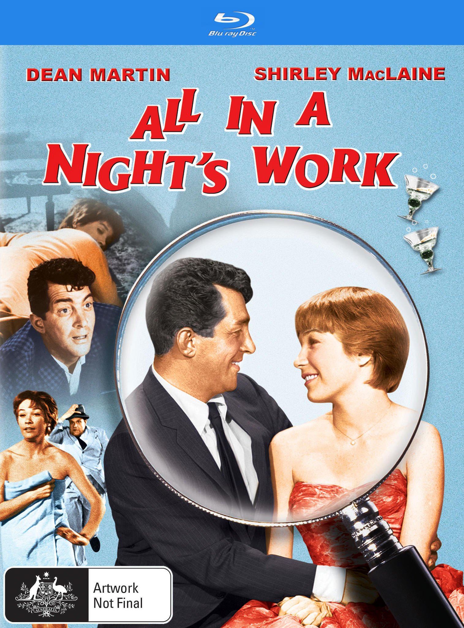 ALL IN A NIGHT'S WORK - BLU-RAY