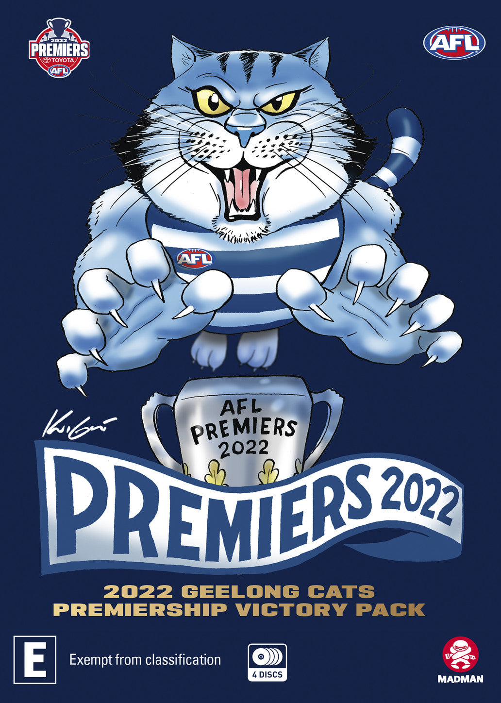 2022 AFL PREMIERS GEELONG CATS VICTORY PACK