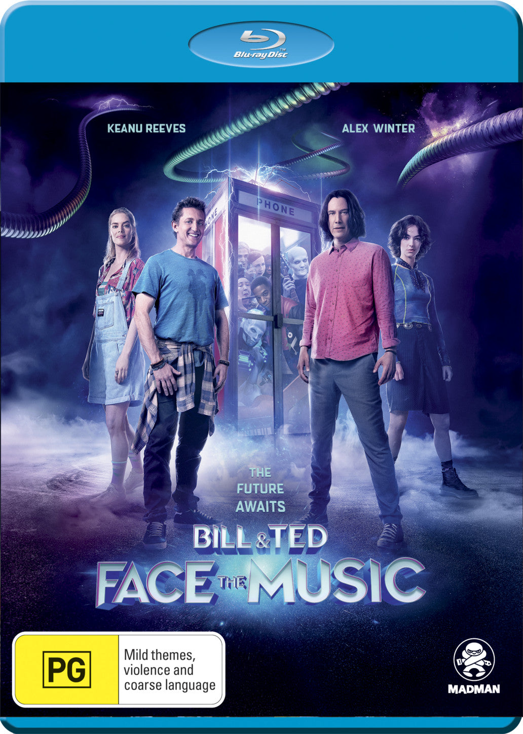 BILL & TED FACE THE MUSIC (BLU-RAY)